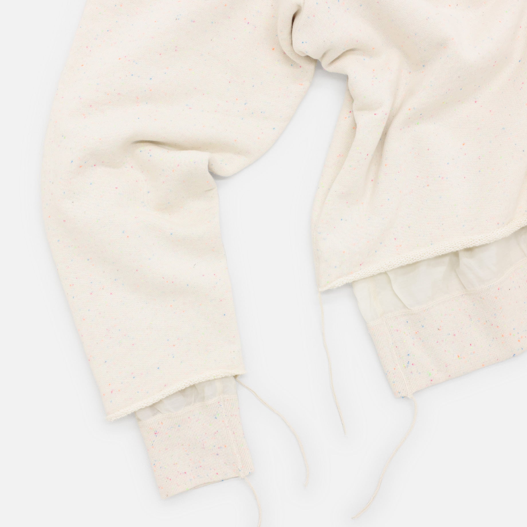 CREW NECK NEP SWEAT SHIRTS（IVORY NEP）