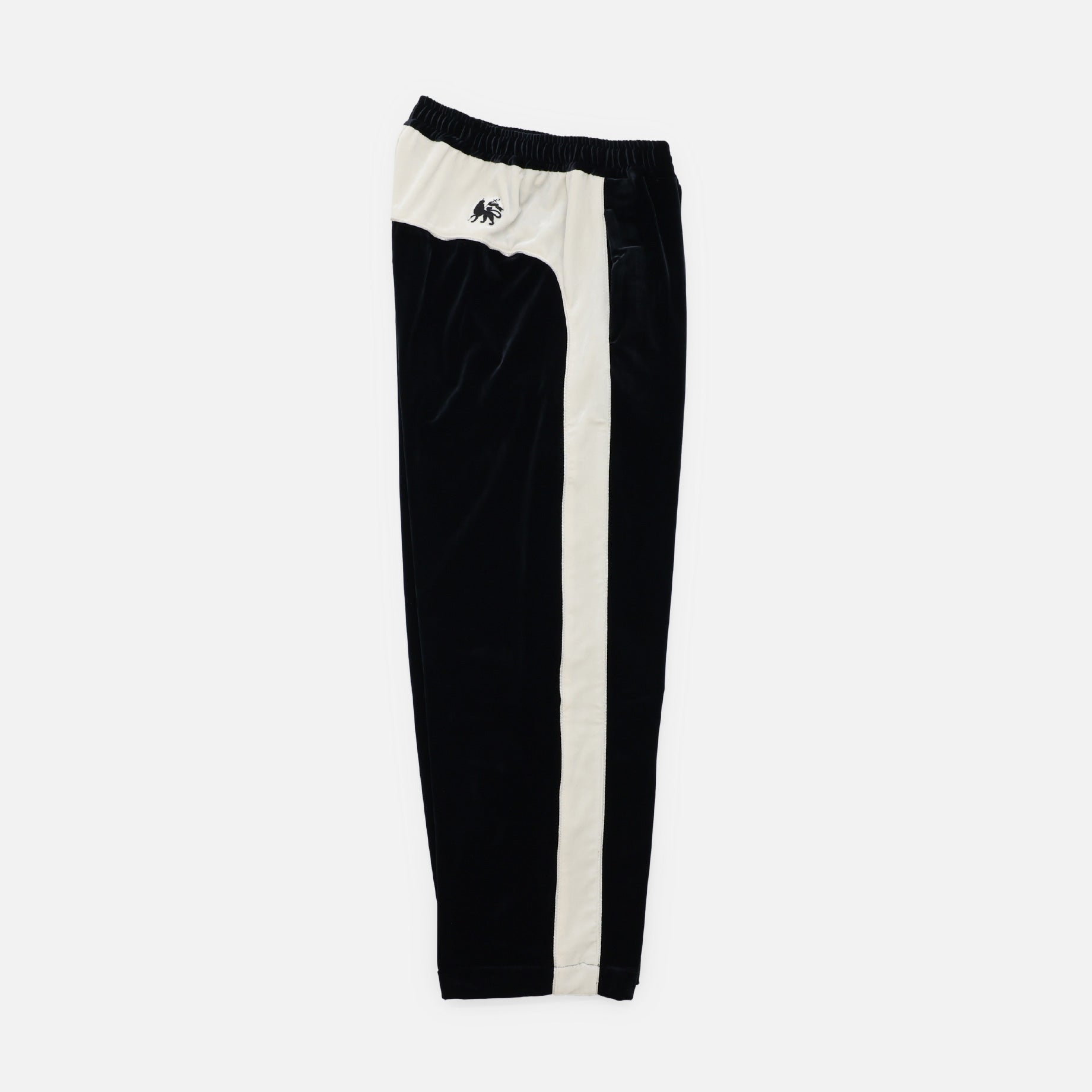 VELOUR TRACK PANTS（BLACK）