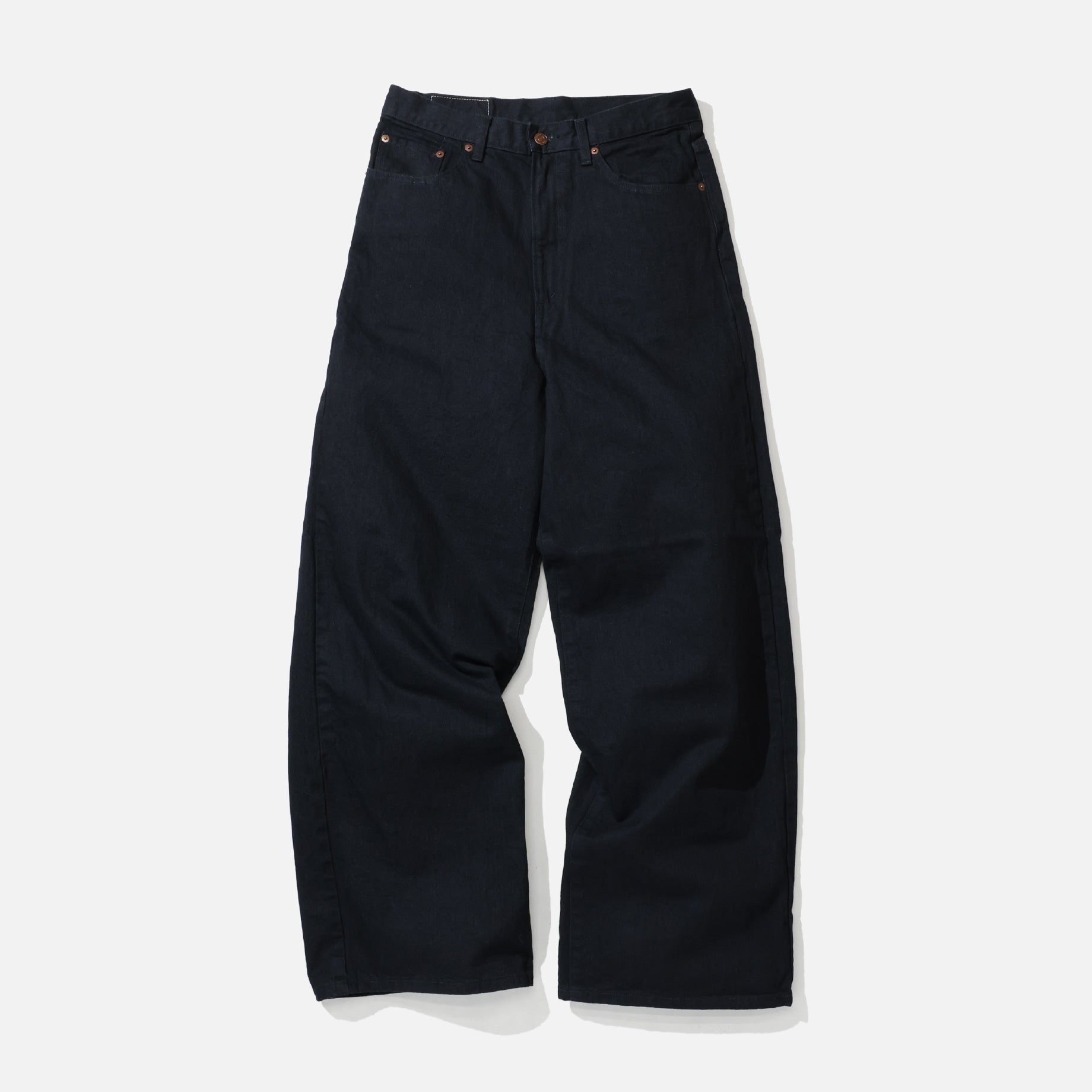 13OZ WIDE DENIM PANTS（BLACK）