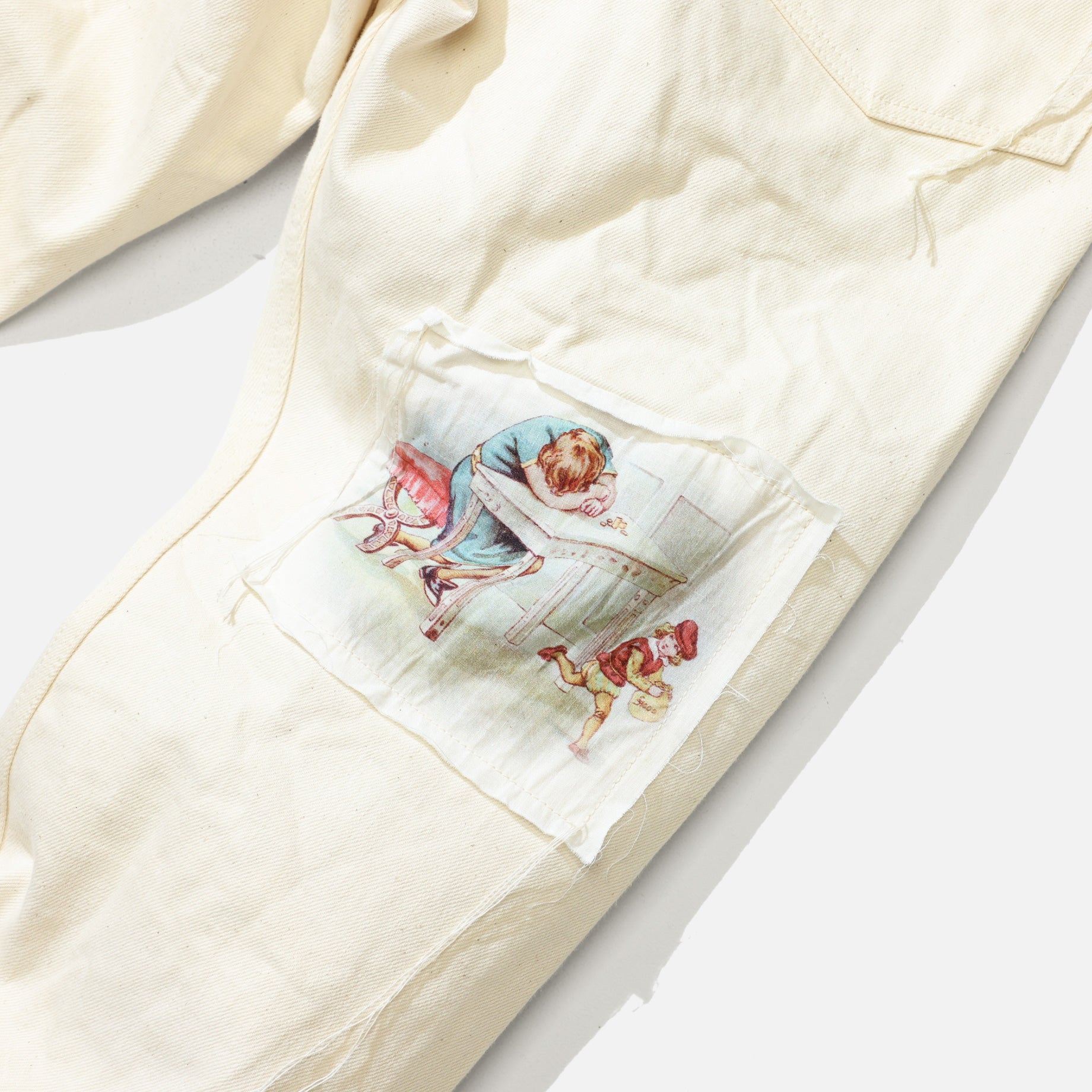 DENIM PANTS （IVORY）