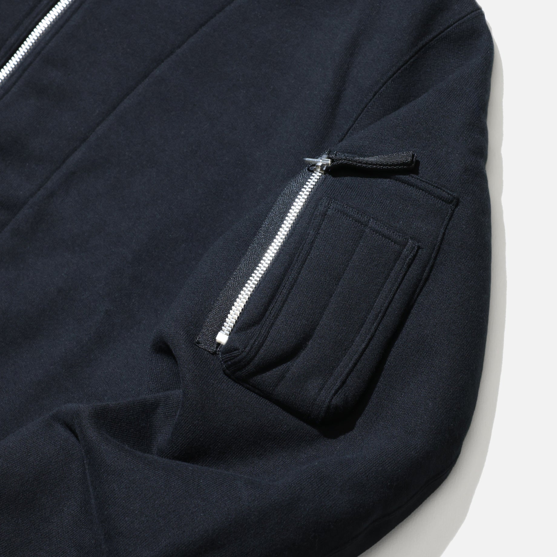 G-1 LINE CREW JACKET（BLACK）