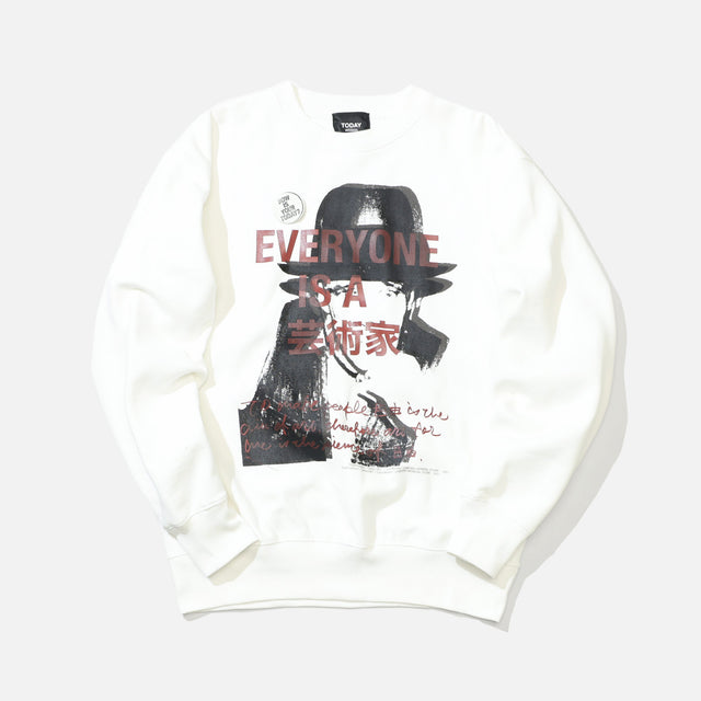 EVERYONE IS A ARTIST（WHITE）