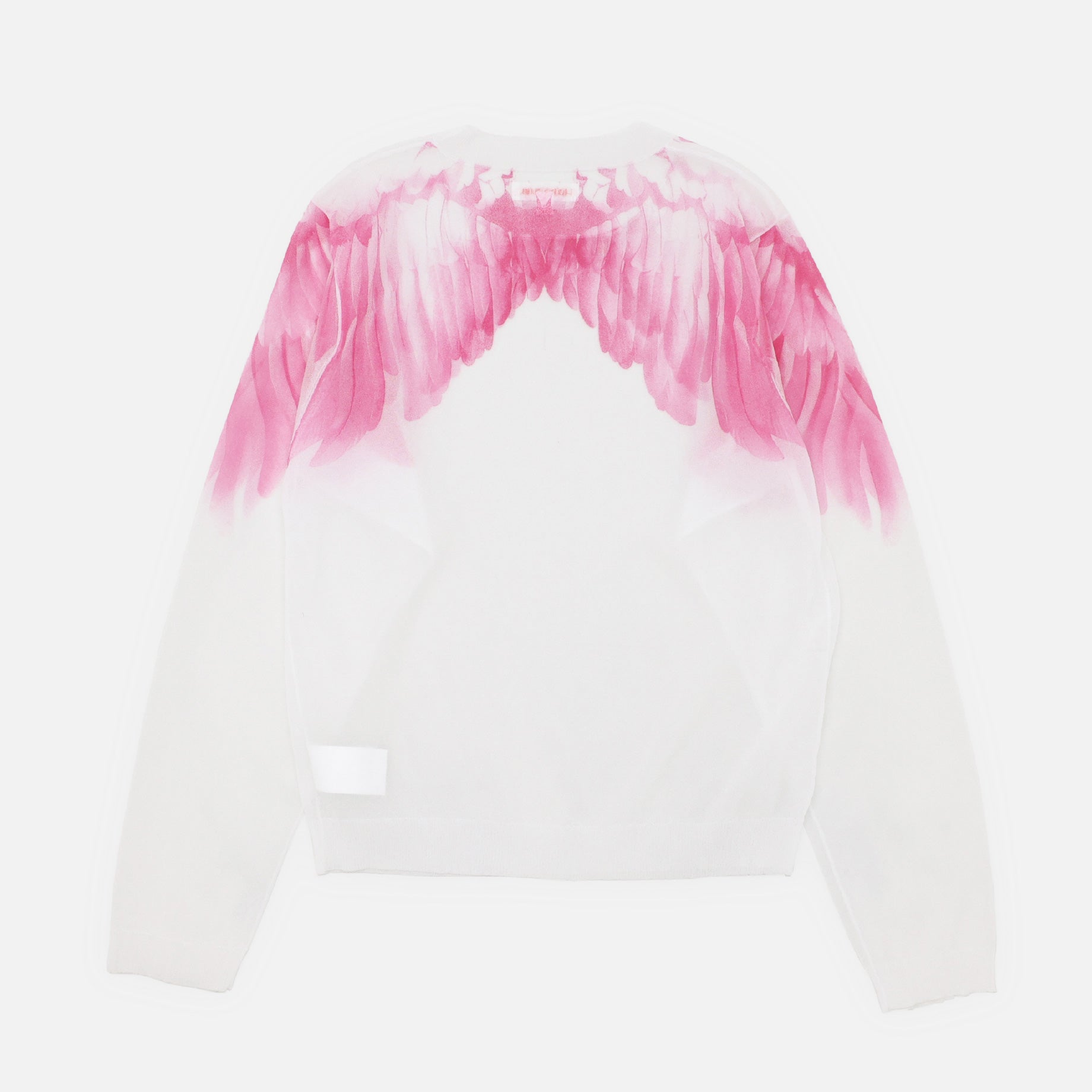 CLEAR ANGEL WING SWEATER（CLEAR WHITE）