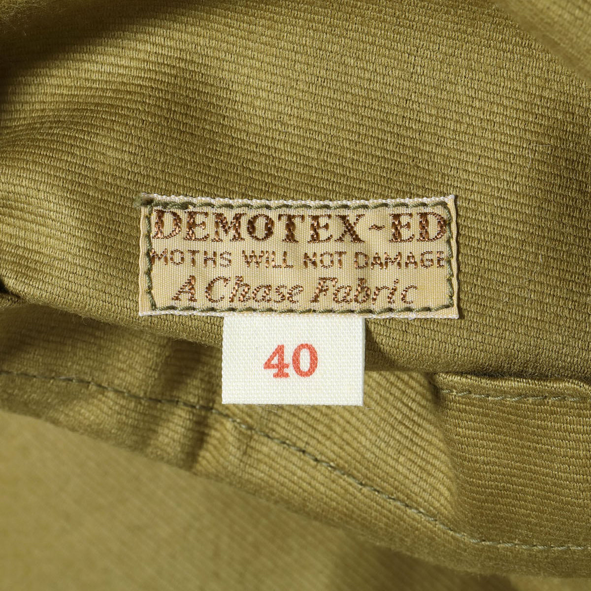 VEST, DECK (REVERSIBLE) DEMOTEX-ED （KHAKI）