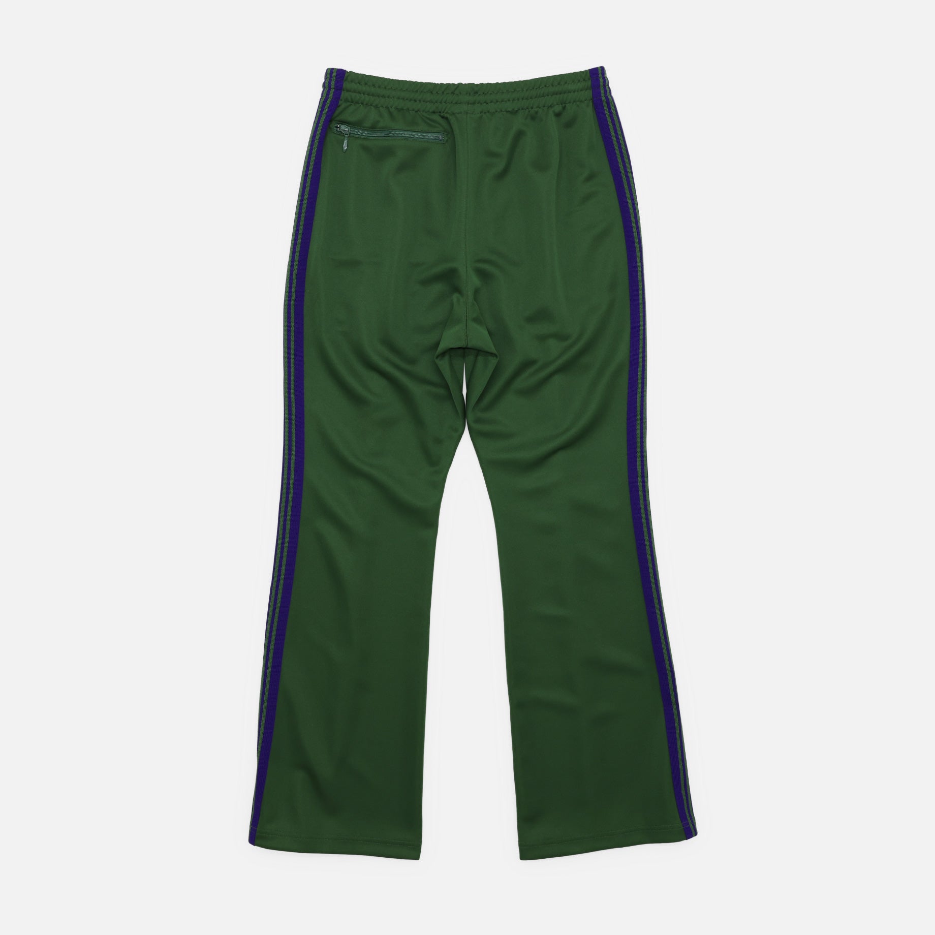 BOOT - CUT TRACK PANT - POLY SMOOTH（IVY GREEN）