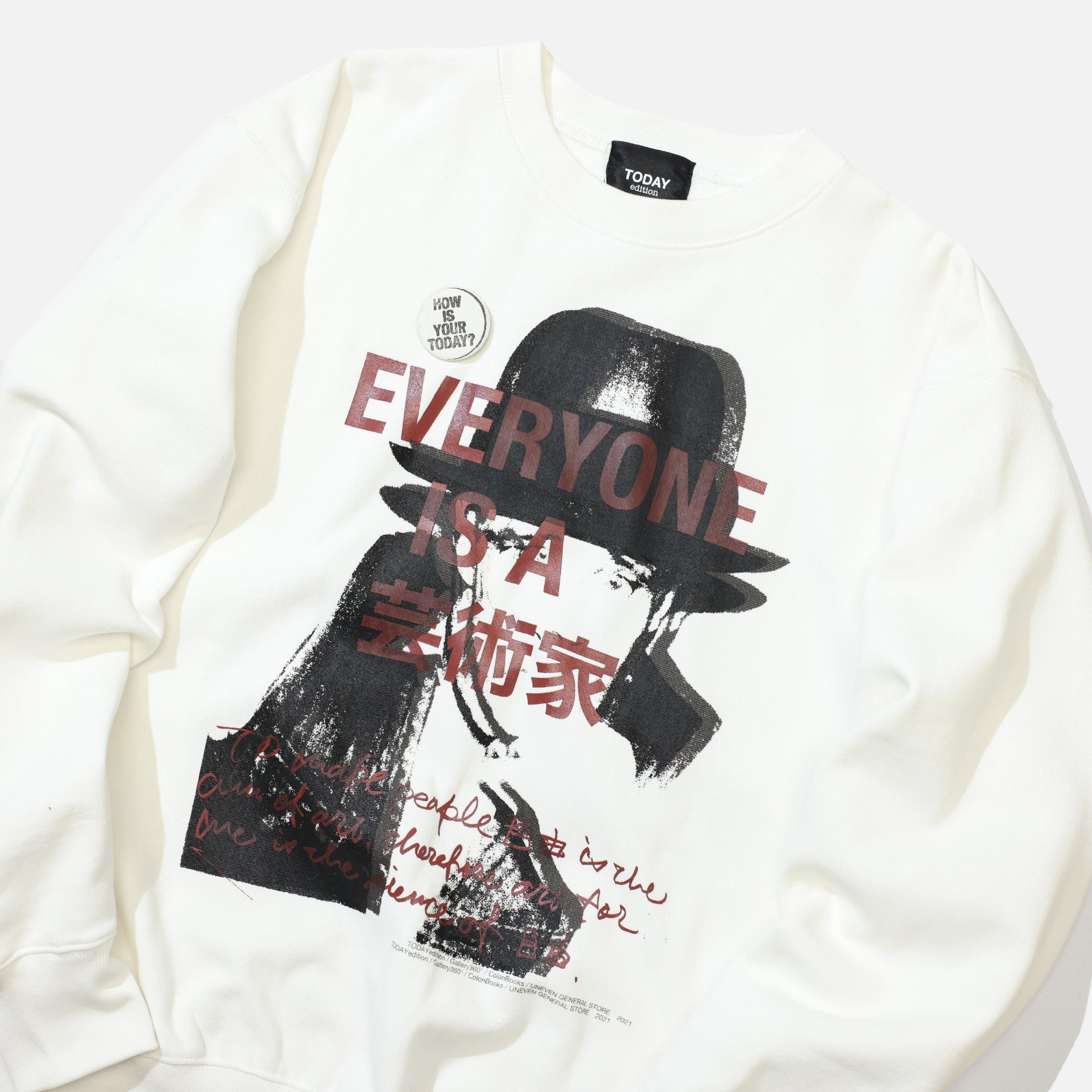 EVERYONE IS A ARTIST（WHITE）