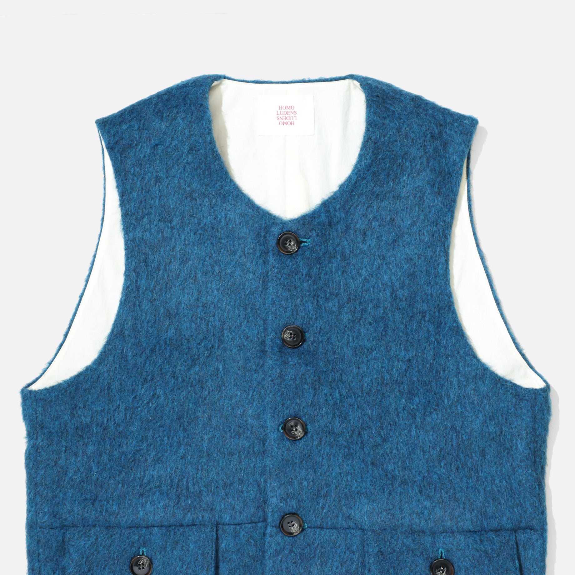 SHAGGY WORK VEST （BLUE）