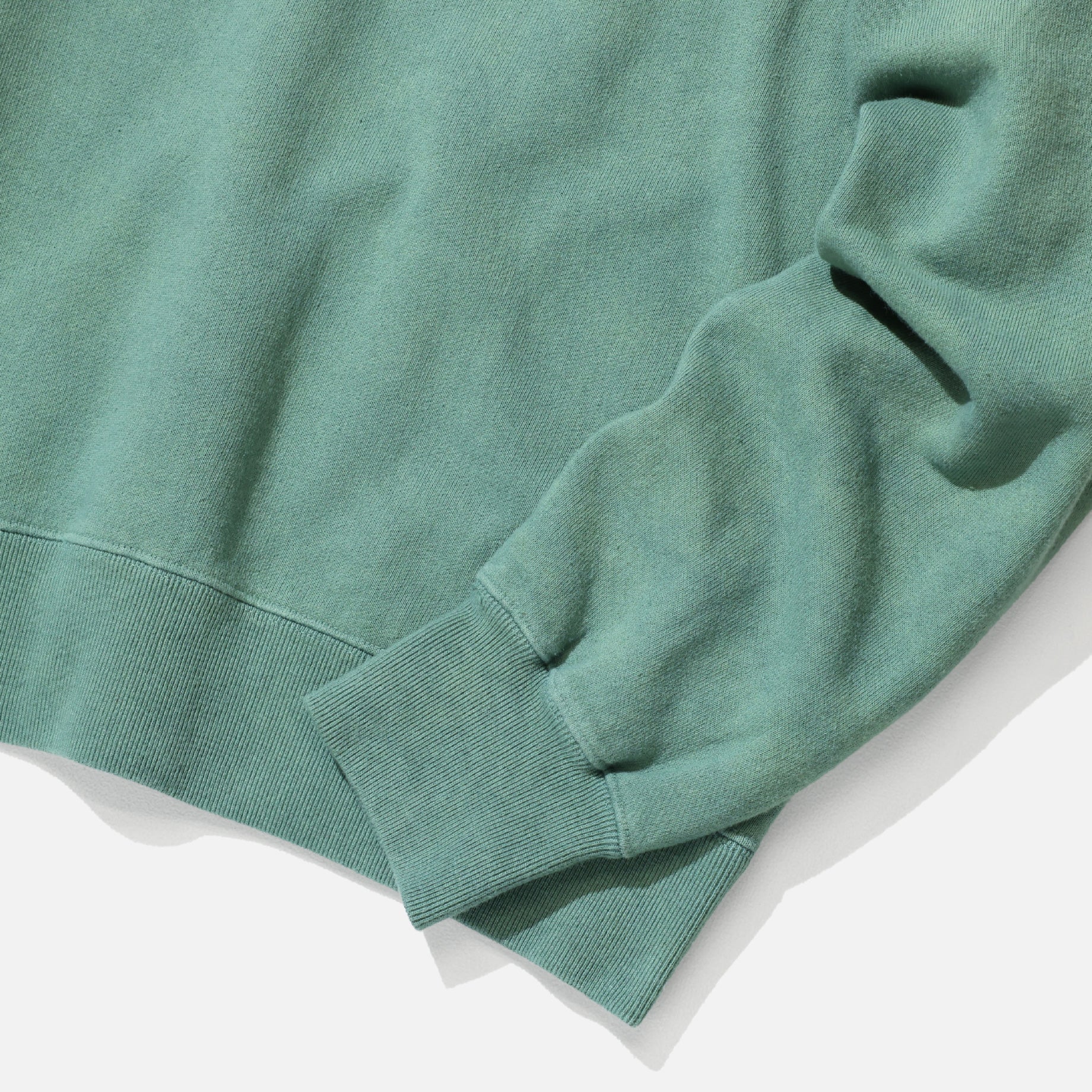 HALF ZIP SWEAT （T.GREEN）
