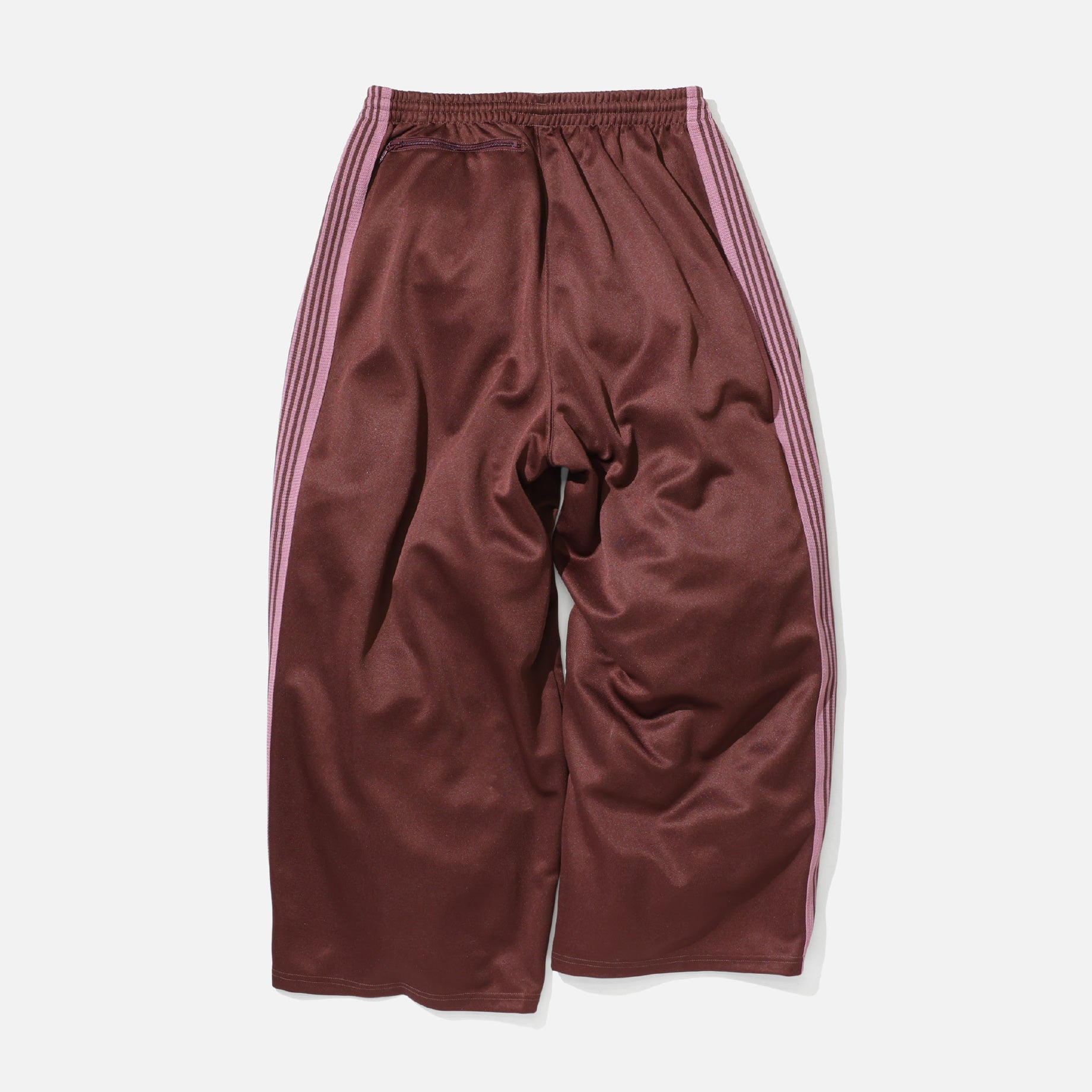 H.D. TRACK PANT - POLY SMOOTH （BROWN）