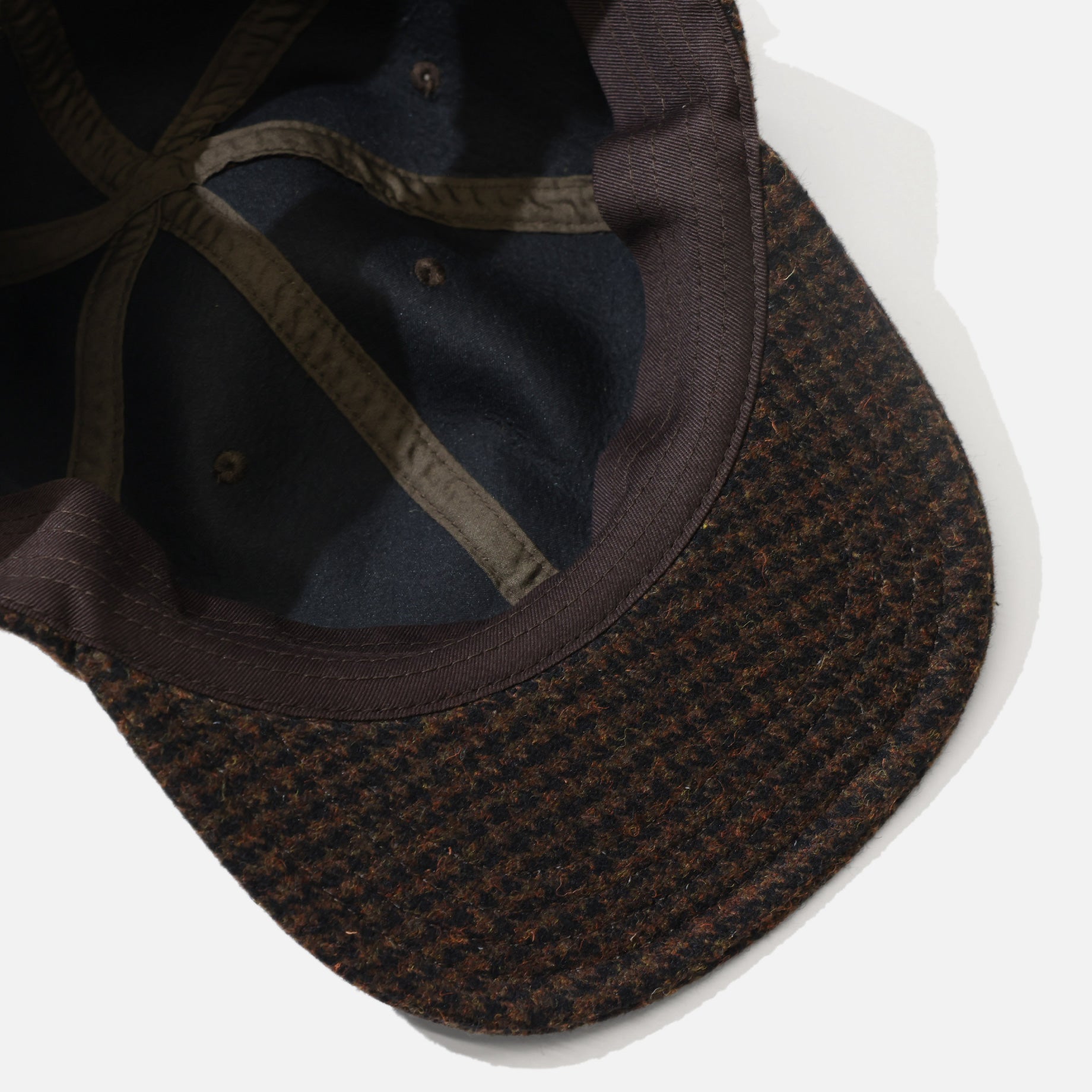 WOOL CAP（BROWN×BLACK）