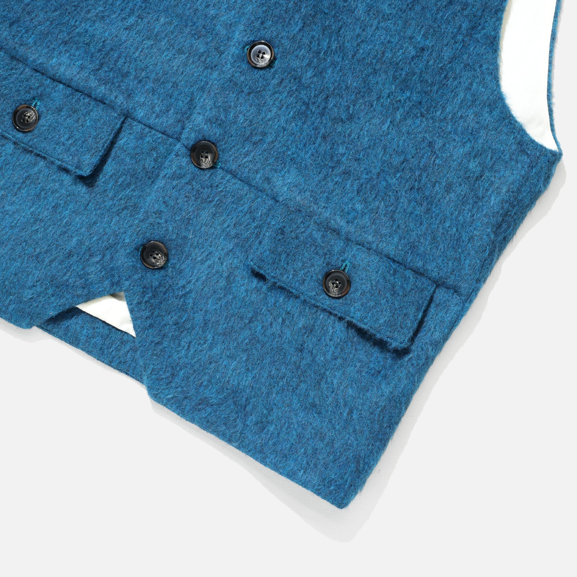 SHAGGY WORK VEST （BLUE）