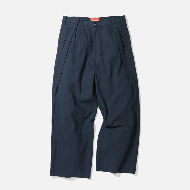 TACK POCKET SLACKS（DARK GREY）