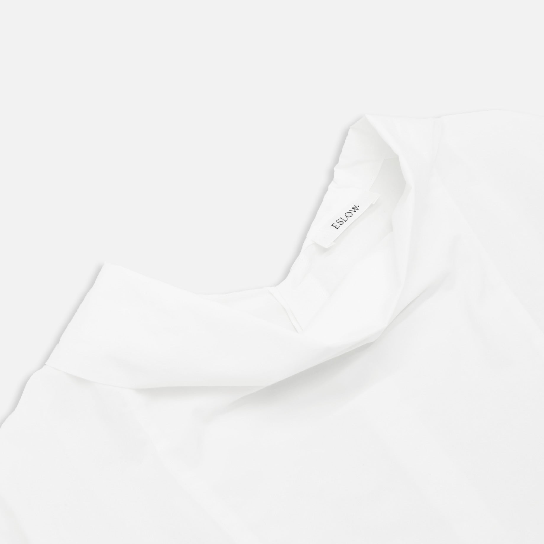 STAND COLLAR SHIRT（WHITE）