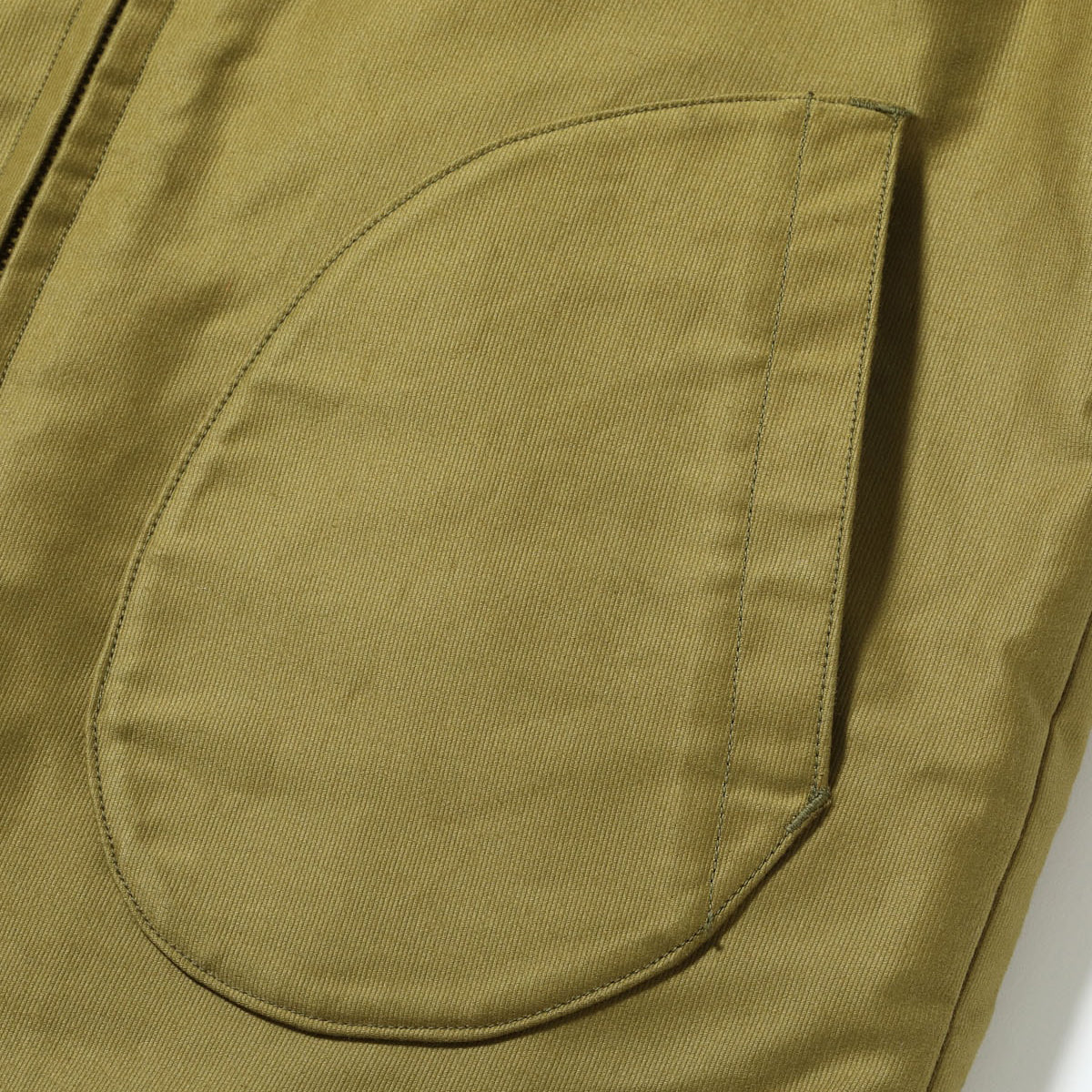 VEST, DECK (REVERSIBLE) DEMOTEX-ED （KHAKI）