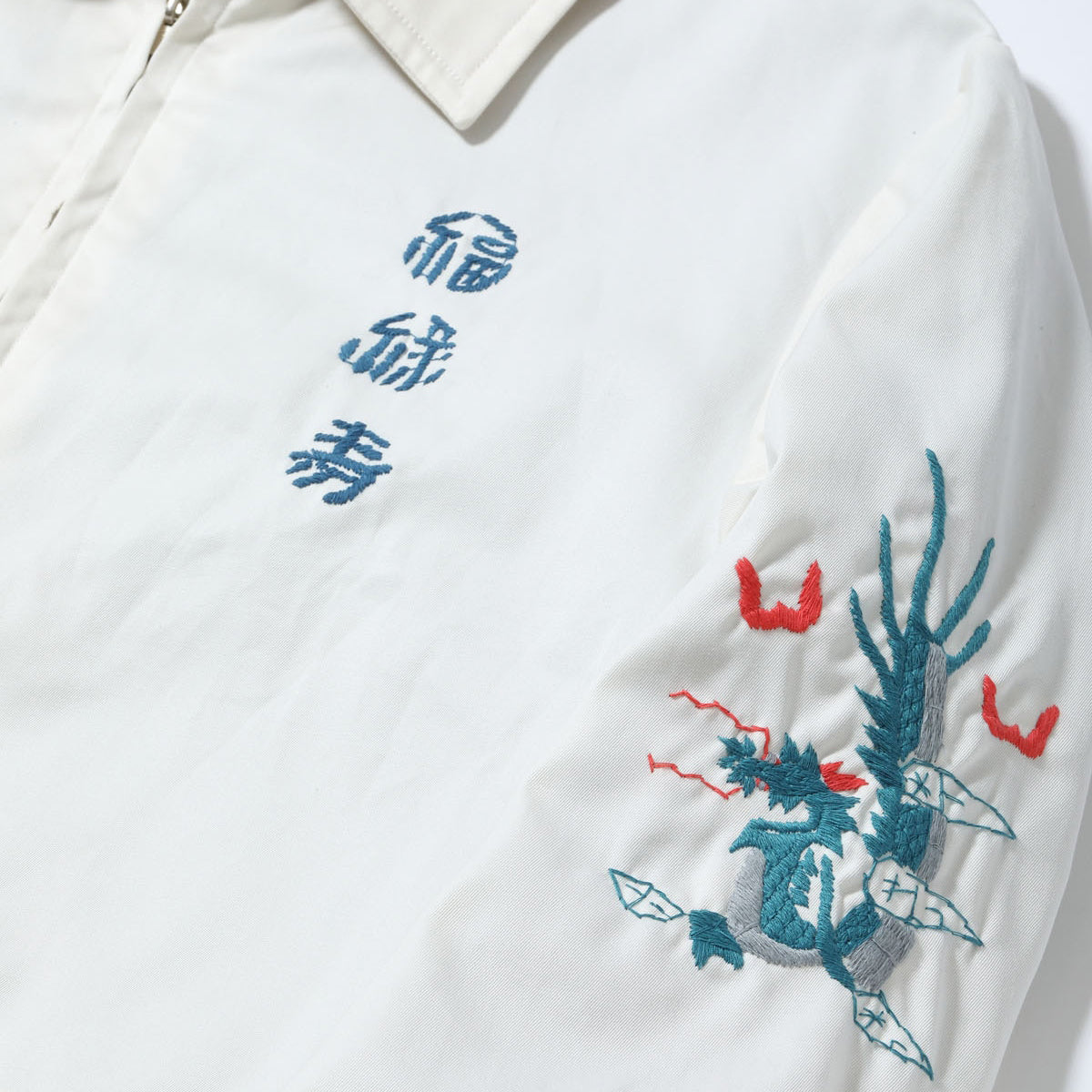 MID 1960S STYLE COTTON VIETNAM JACKET “VIETNAM PANTHER” （OFF WHITE）