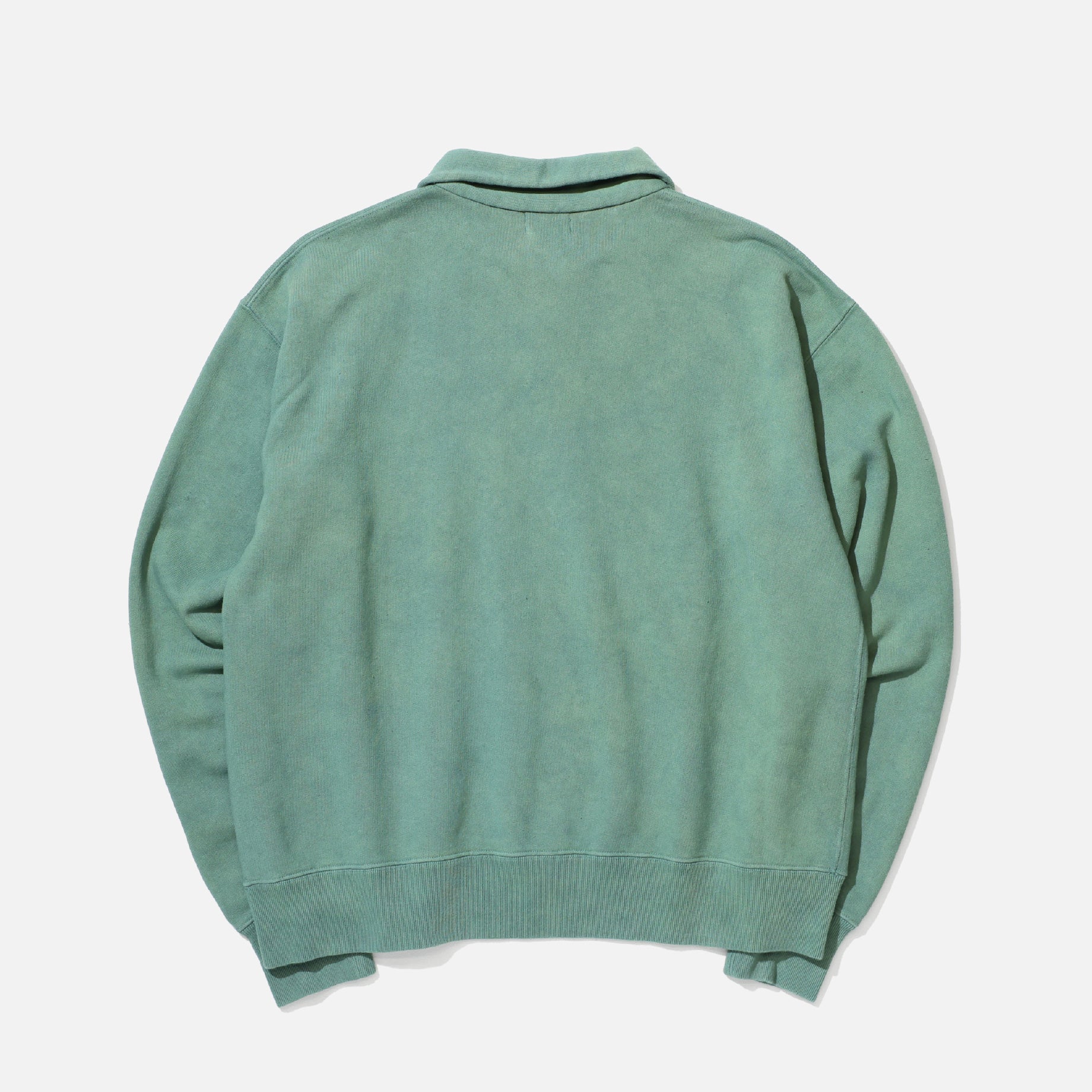HALF ZIP SWEAT （T.GREEN）
