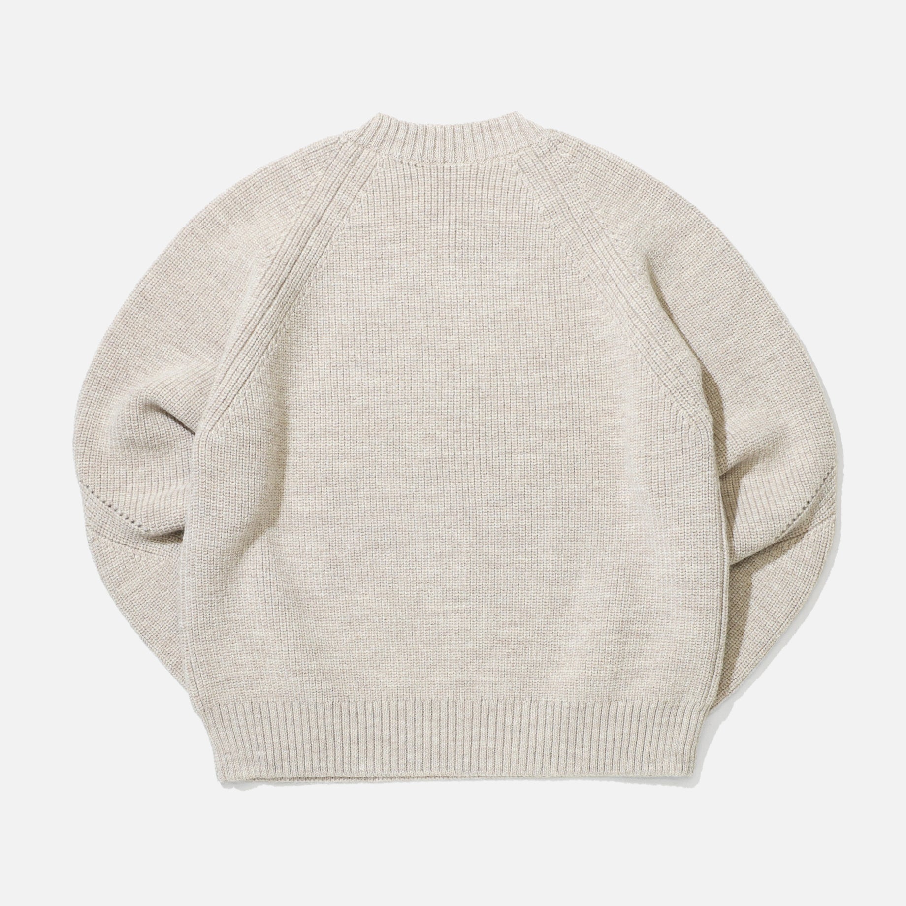 V - NECK SWEATER （BEIGE）