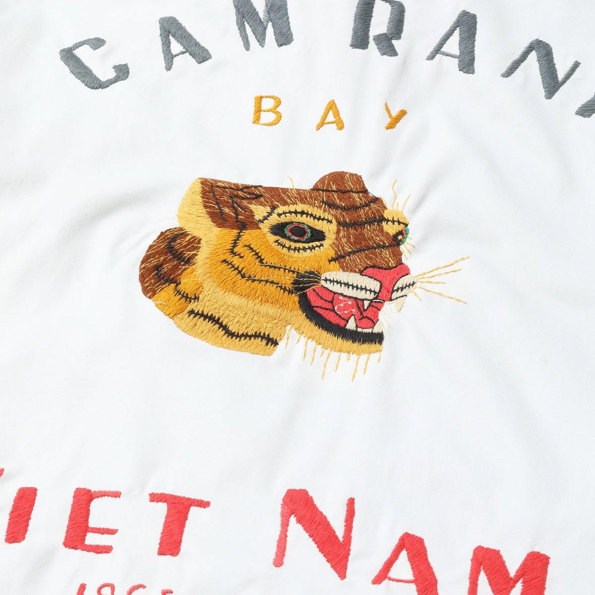 MID 1960S STYLE COTTON VIETNAM JACKET “VIETNAM PANTHER” （OFF WHITE）