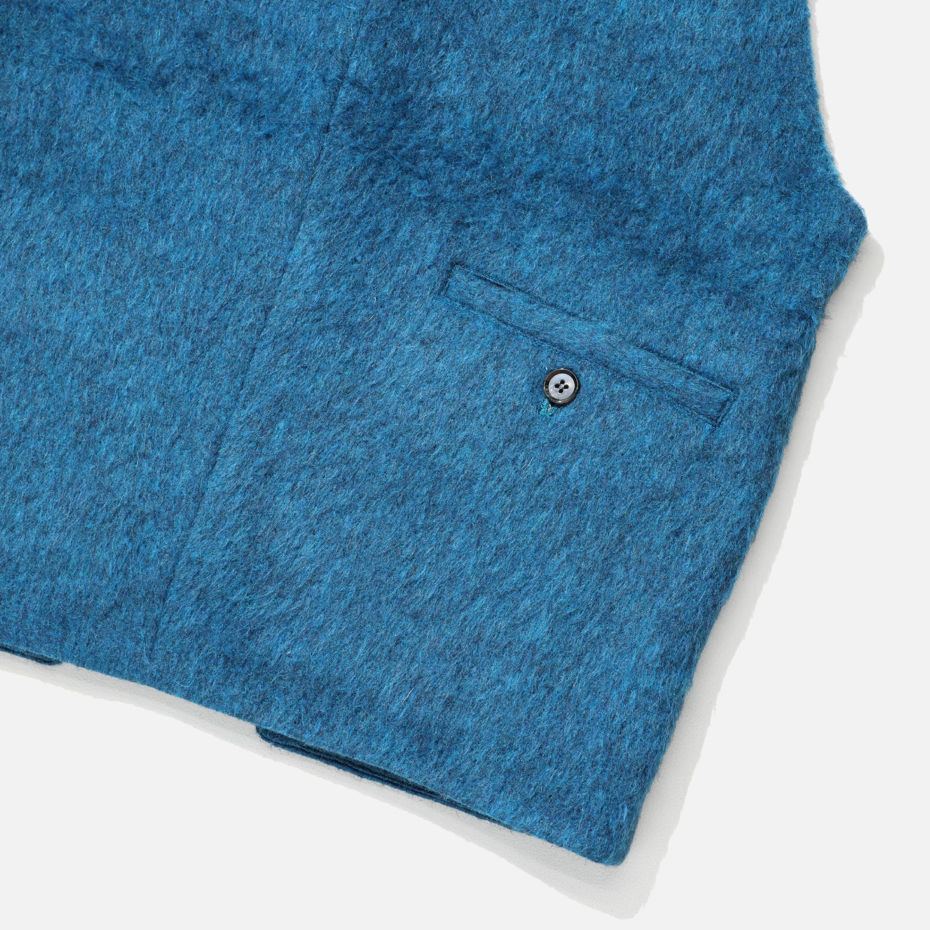 SHAGGY WORK VEST （BLUE）