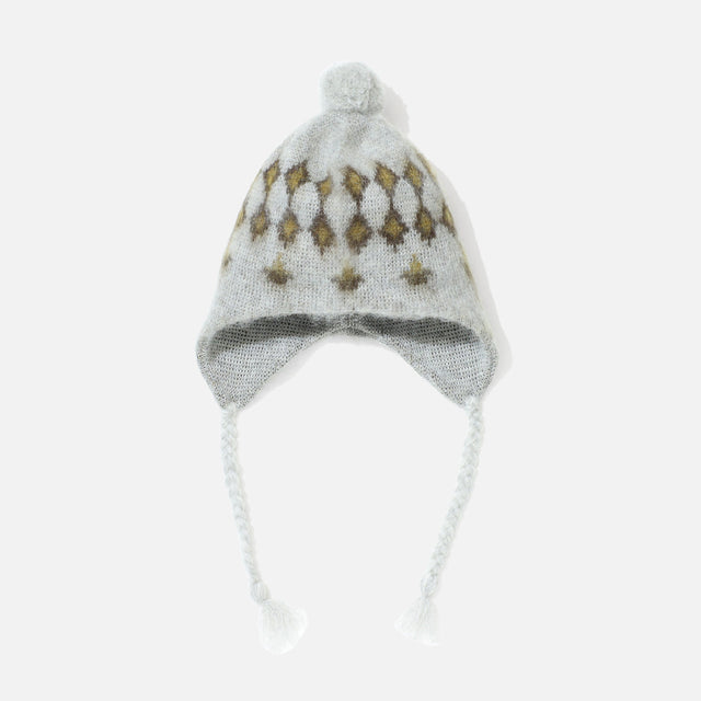MOHAIR KNIT CAP - S2W8 NORDIC （GREY）