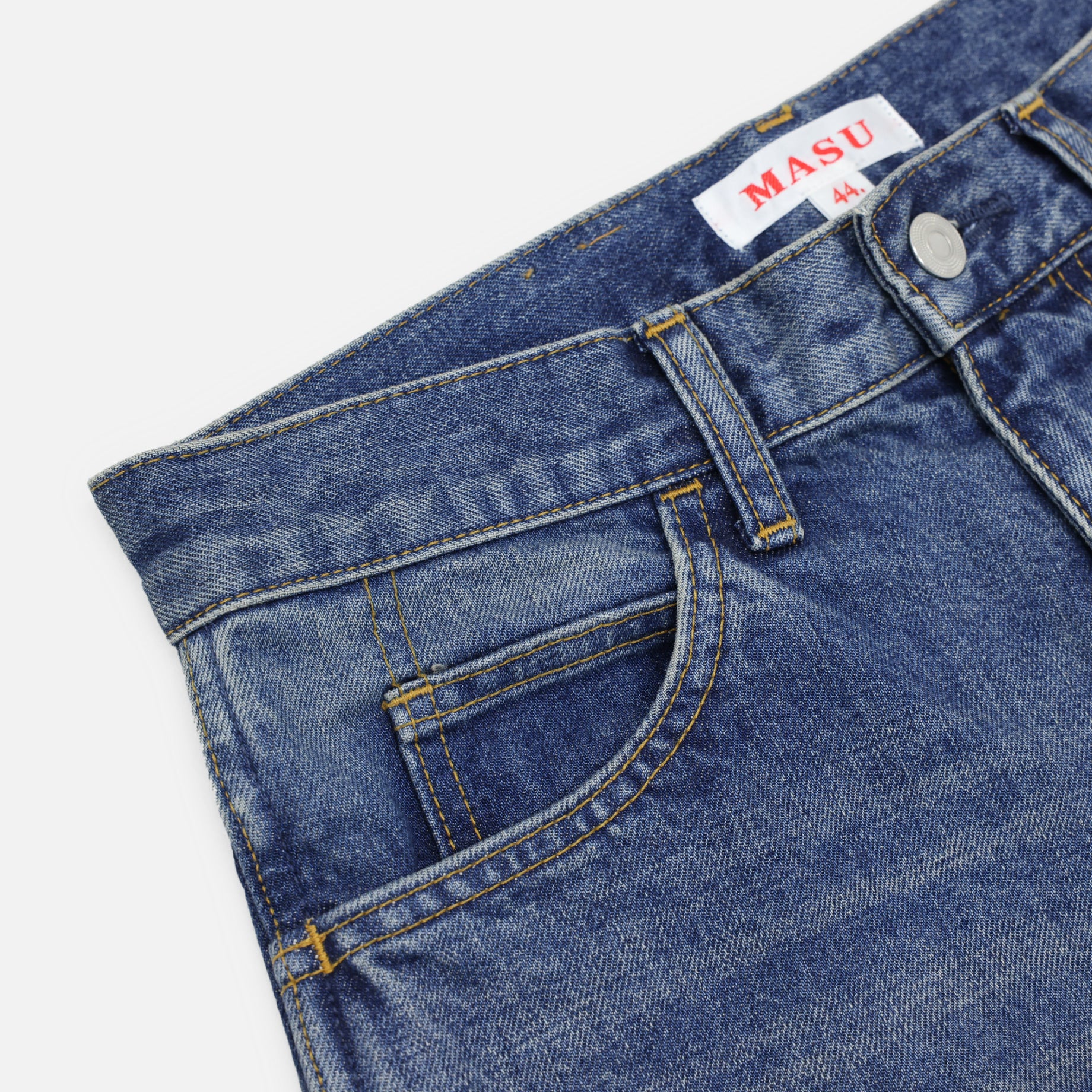 MASU BOYS” BAGGY JEANS（INDIGO） – UNEVEN HUB STORE｜想像を超える、人とモノのハブ体験