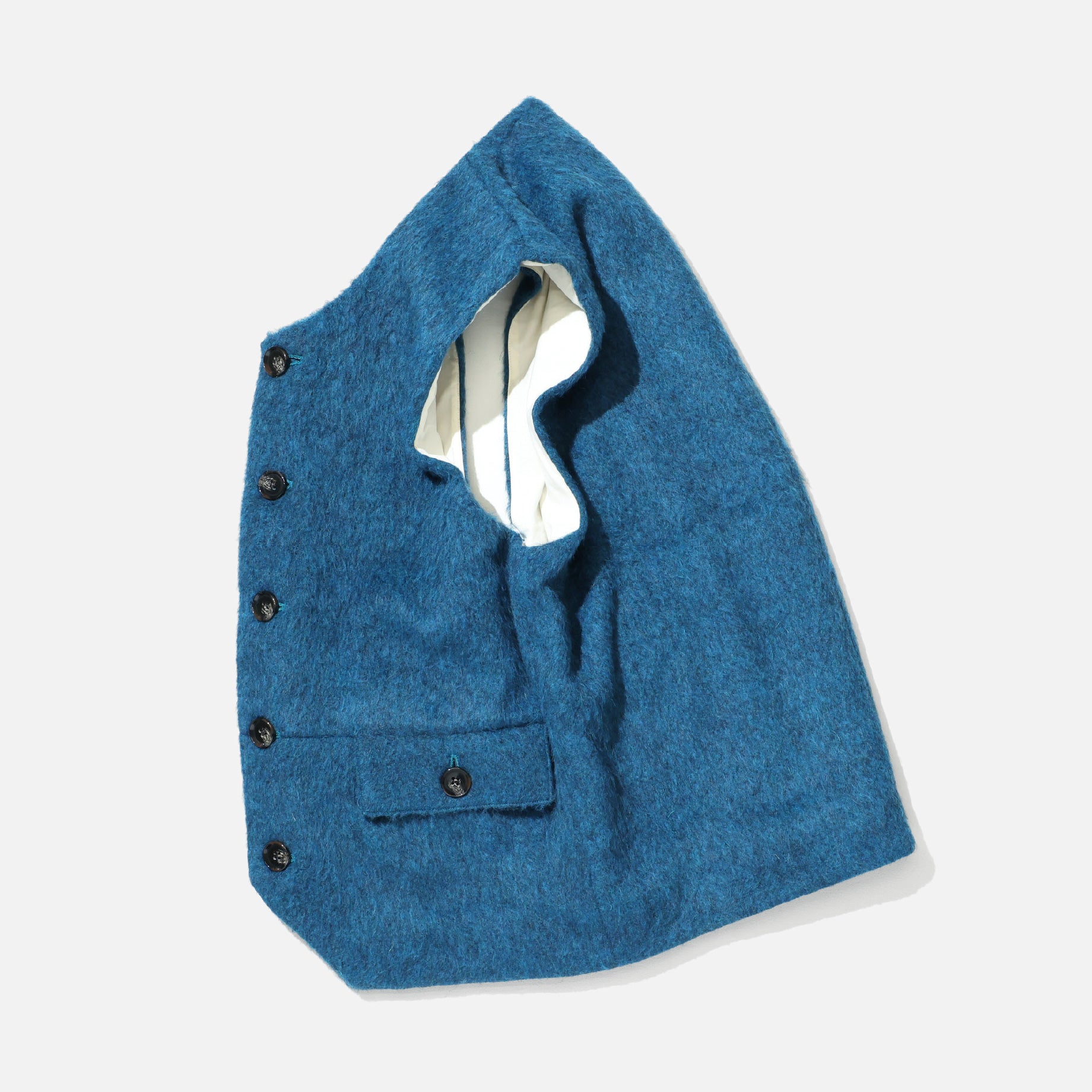 SHAGGY WORK VEST （BLUE）