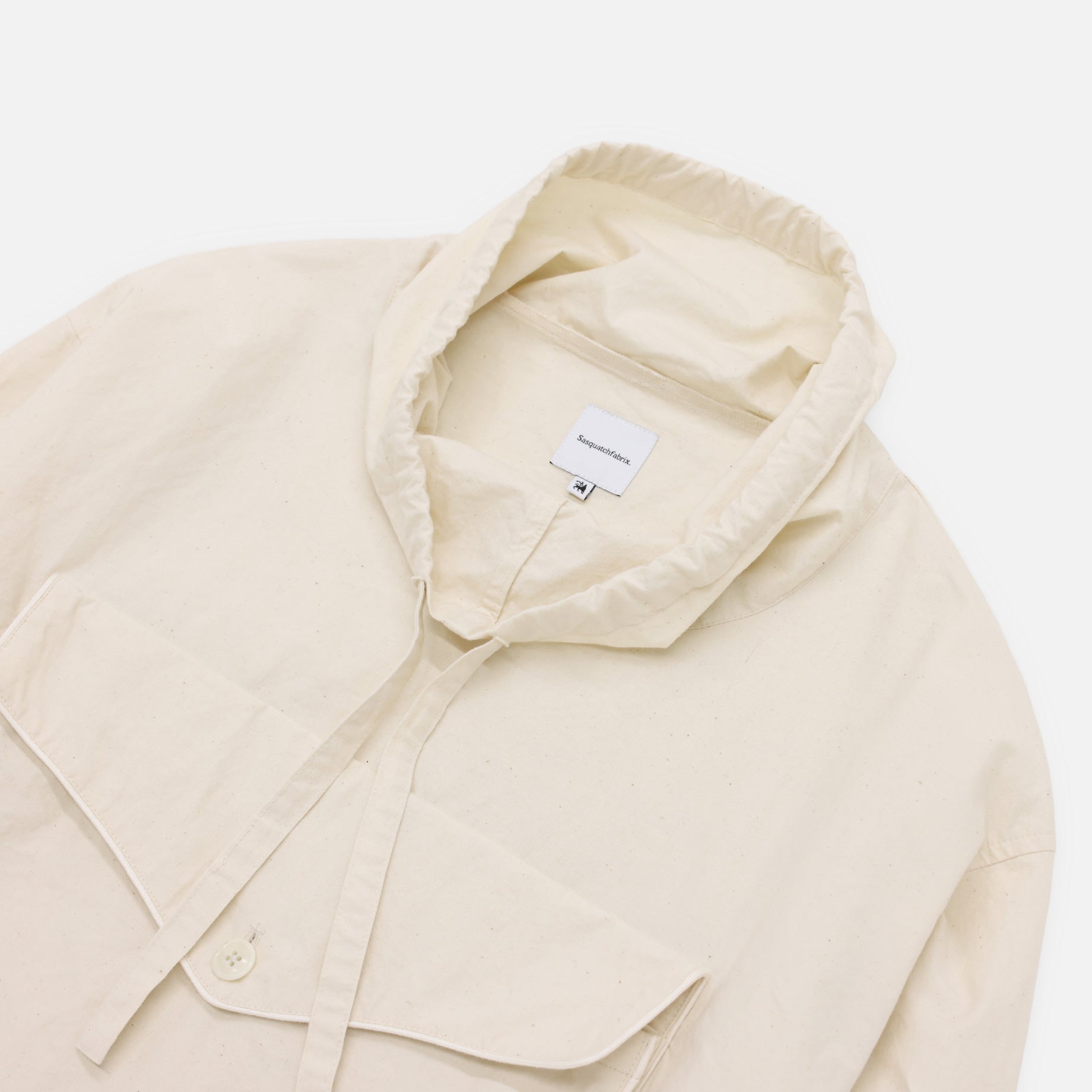 HI-NECK PULLOVER SHIRT（OFF WHITE）