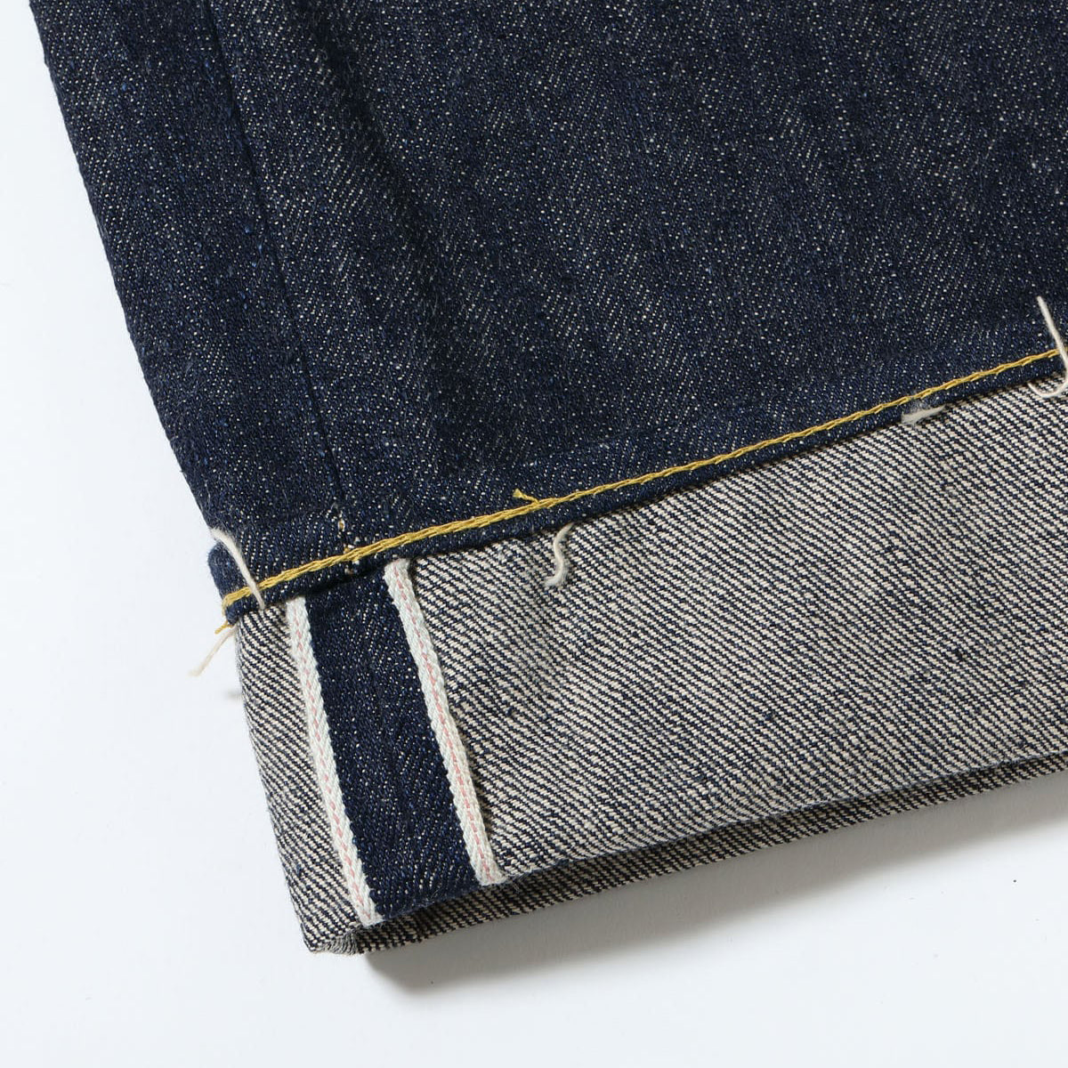 SUPER “DENIM” COLLECTIBLES #01 14OZ. BLUE DENIM WAIST OVERALLS “S1945” MODEL （420NVY NON WASH）