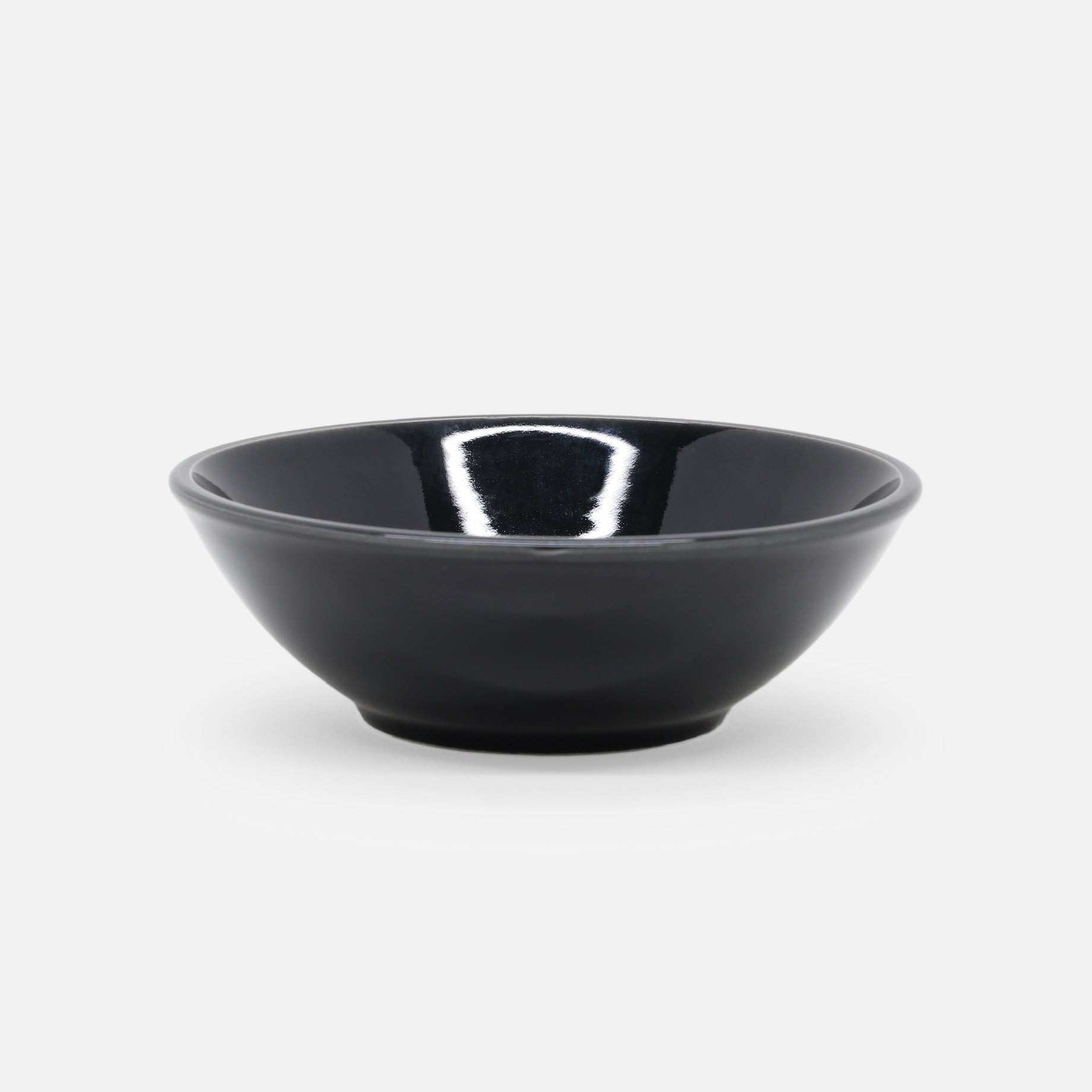 VINTAGE CERAMIC POSTMODERN DESIGN BOWL（BLACK）