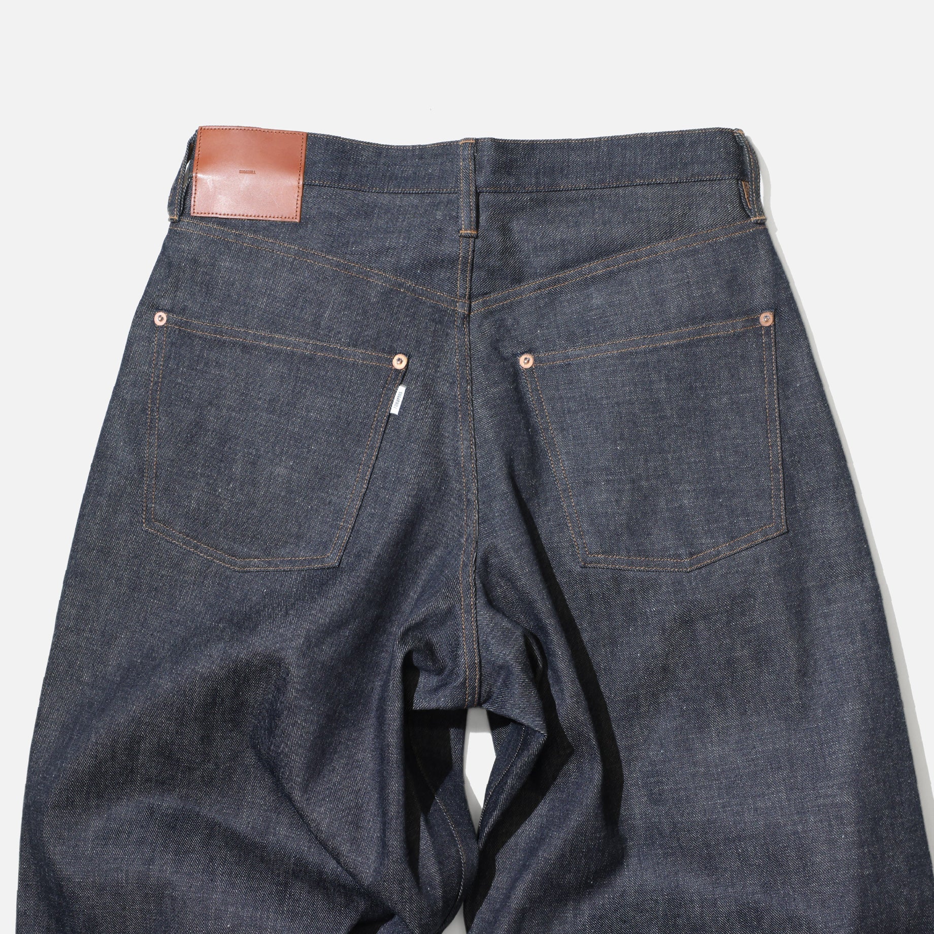 MODERN DENIM PANTS WIDE CUT（RIGID INDIGO）