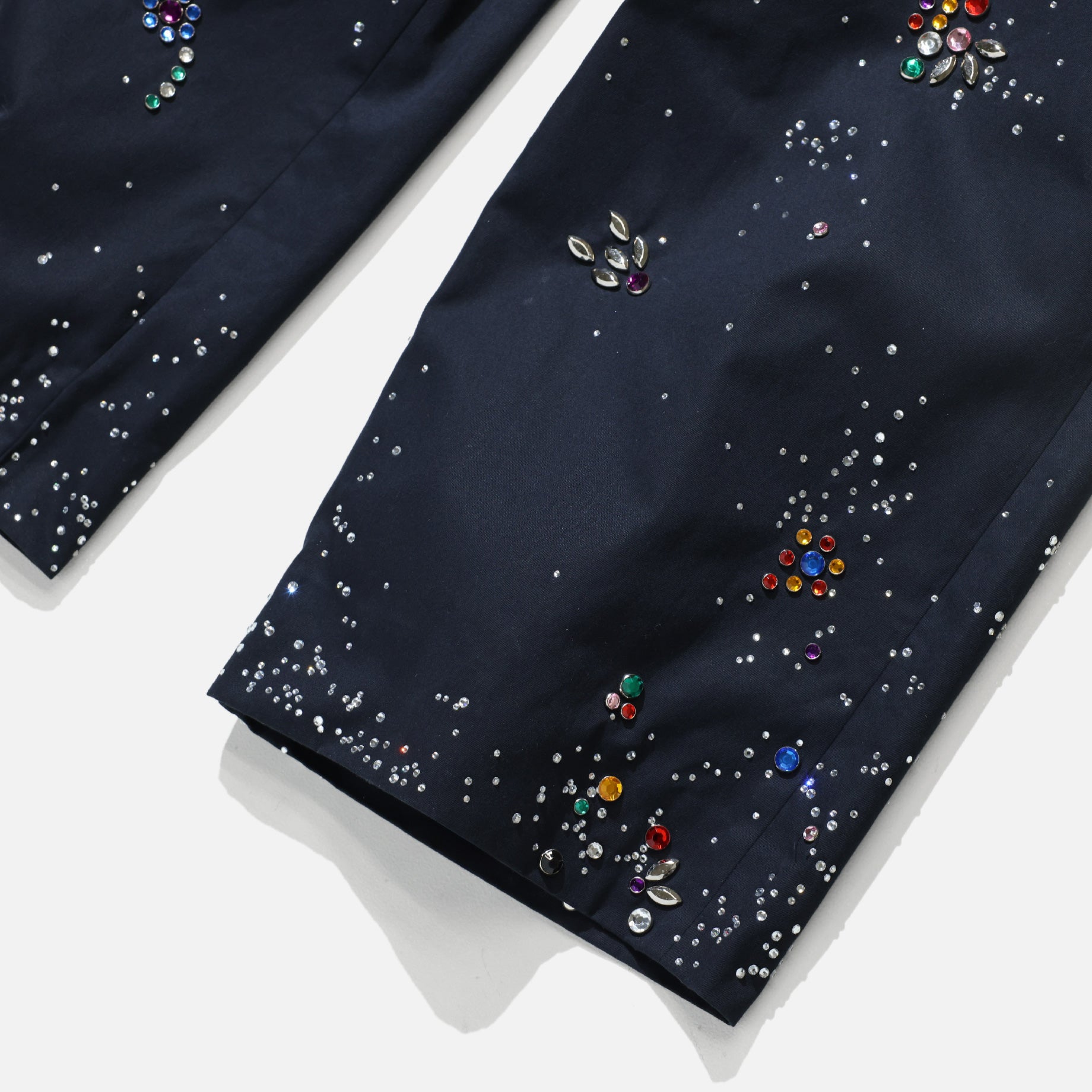 GALAXY STRAIGHT TROUSERS （DARK NAVY）