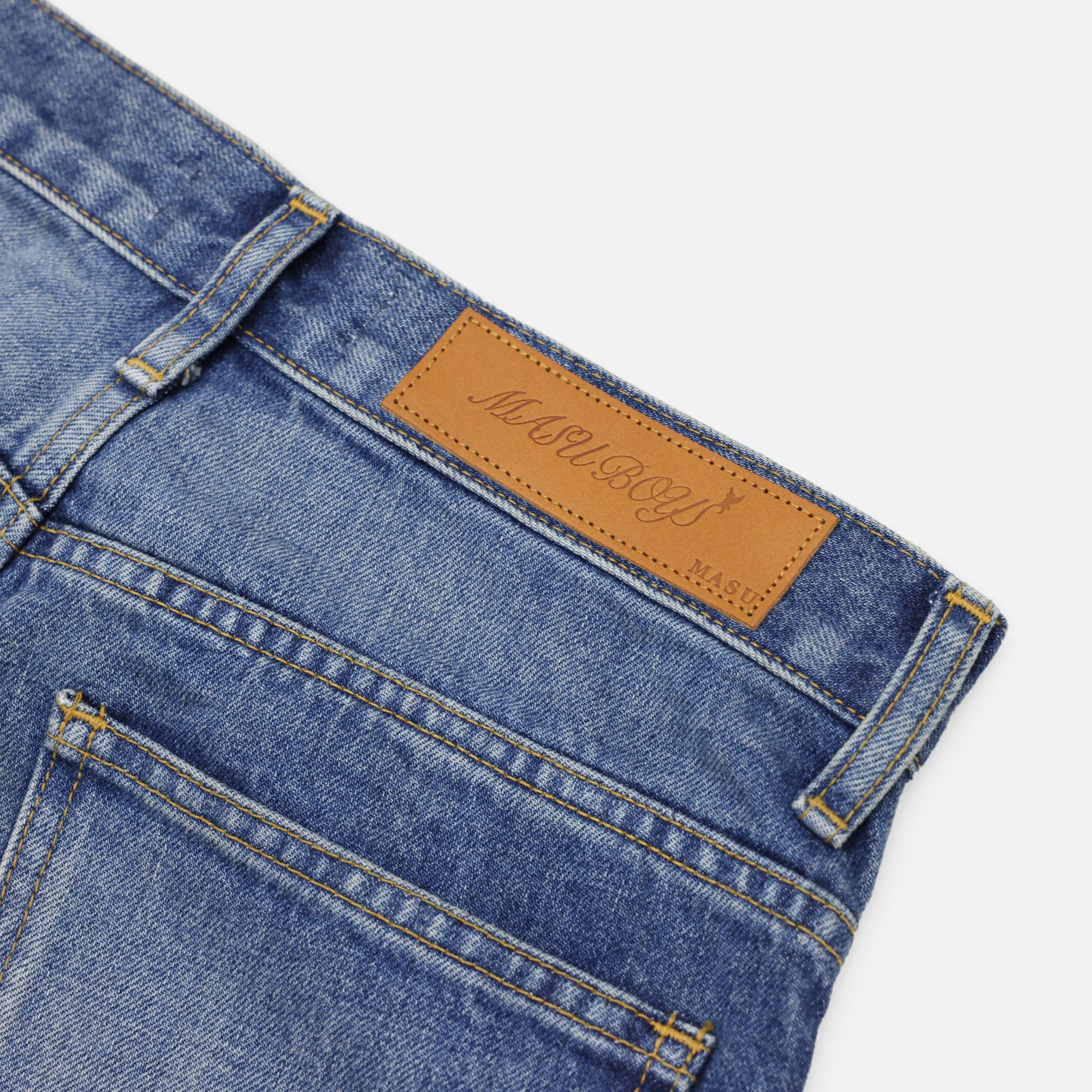 “MASU BOYS” BAGGY JEANS（INDIGO）