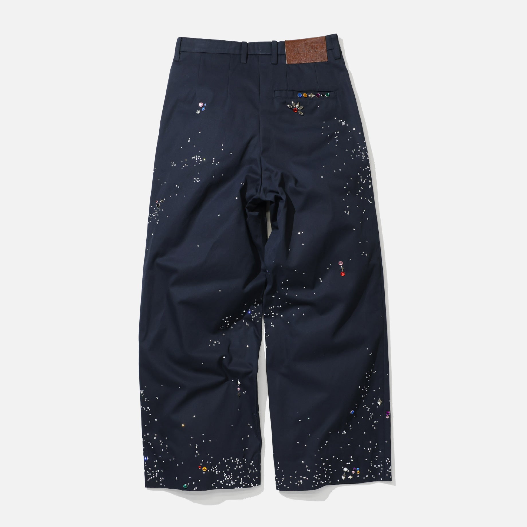 Galaxy - むねお GALAXY STRAIGHT TROUSERS （DARK NAVY） – UNEVEN HUB STORE