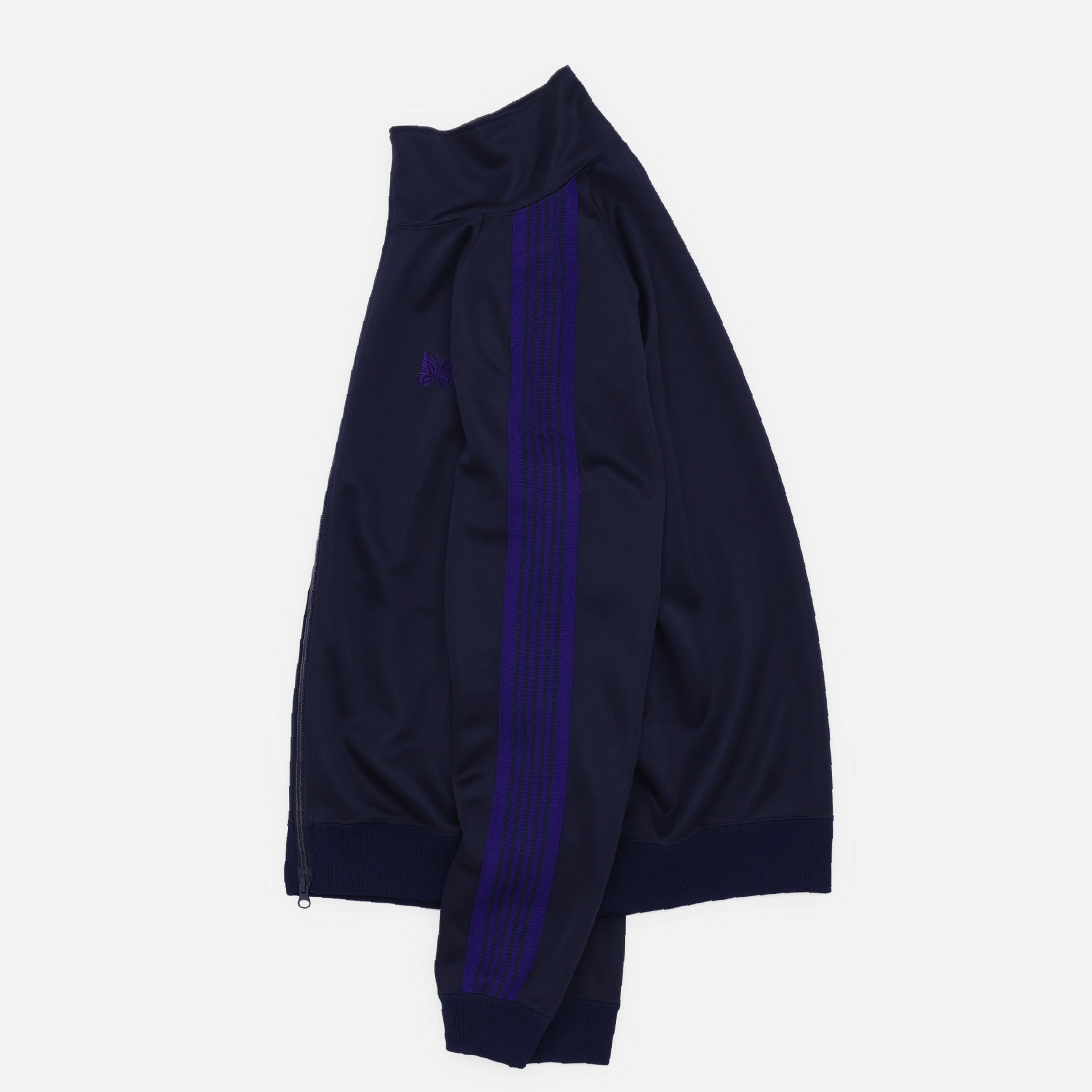 TRACK JACKET - POLY SMOOTH（NAVY）
