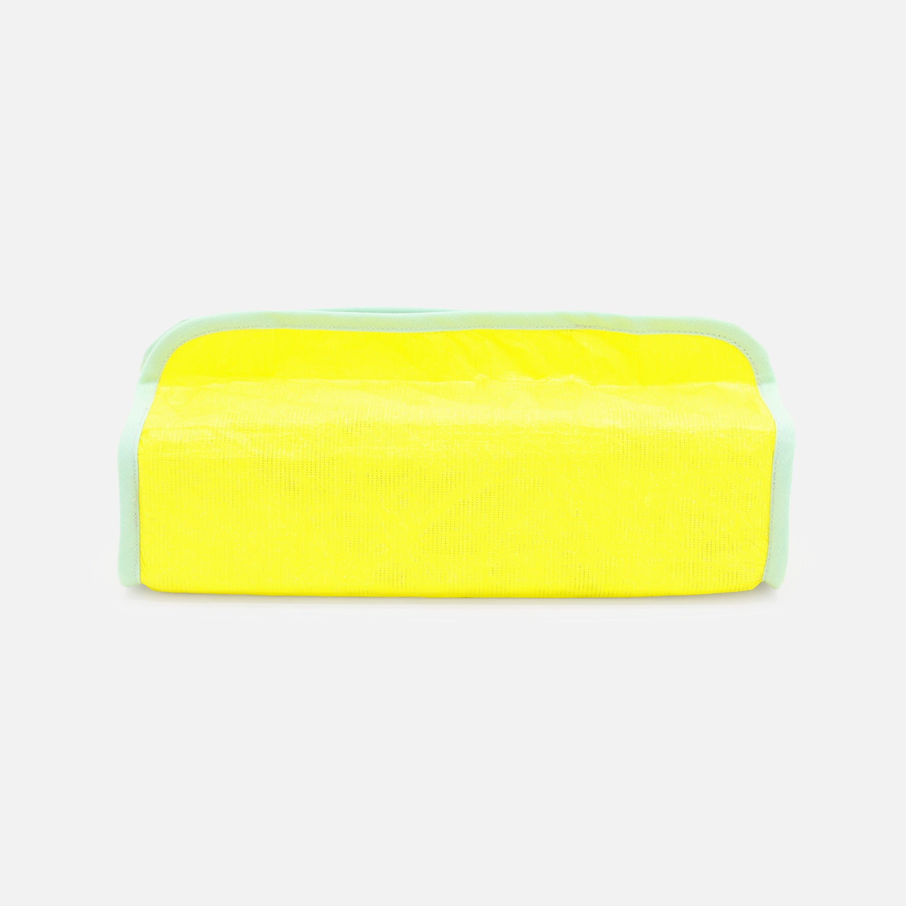 TISSUE BOX COVER（YELLOW × MINT）