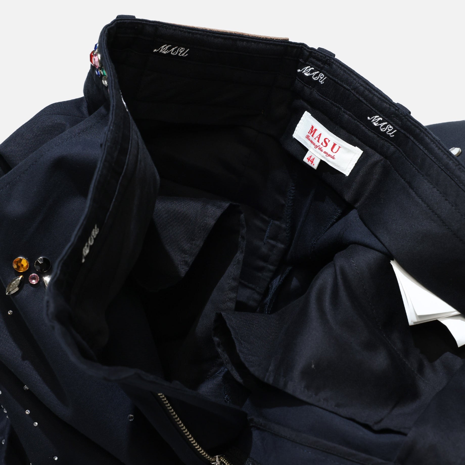 GALAXY STRAIGHT TROUSERS （DARK NAVY） – UNEVEN HUB STORE