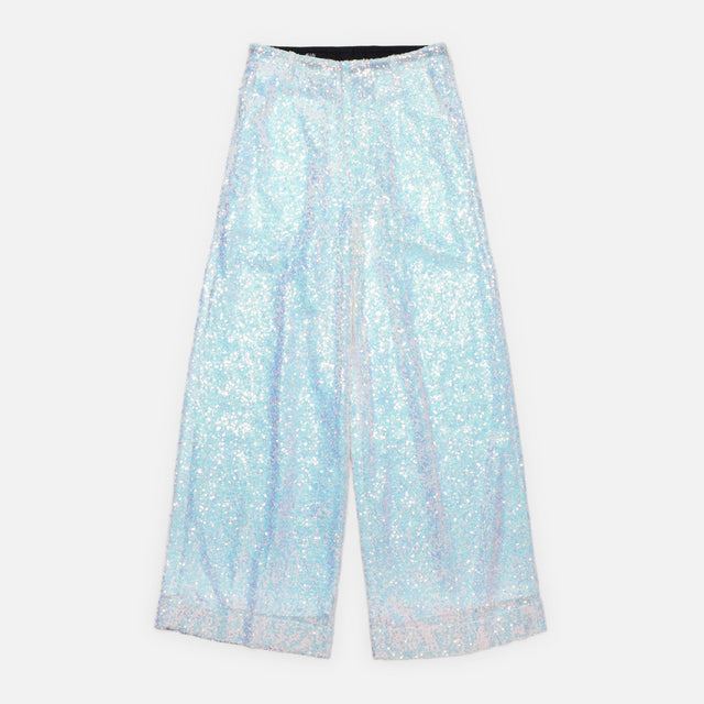 SEQUINS EASY PANTS（PEARL）