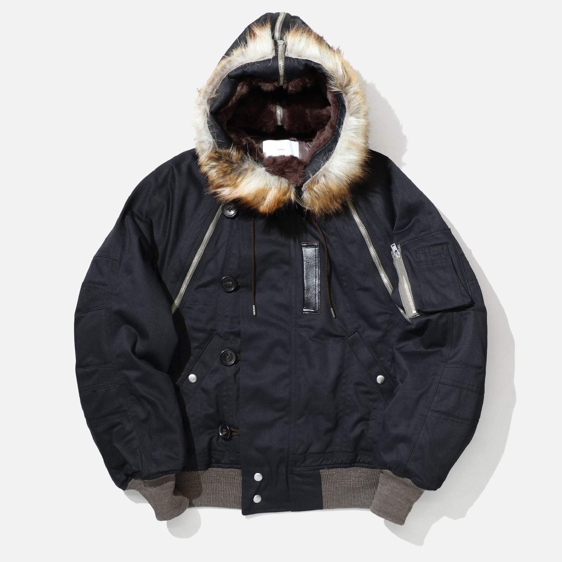 N-2 JACKET（BLACK）