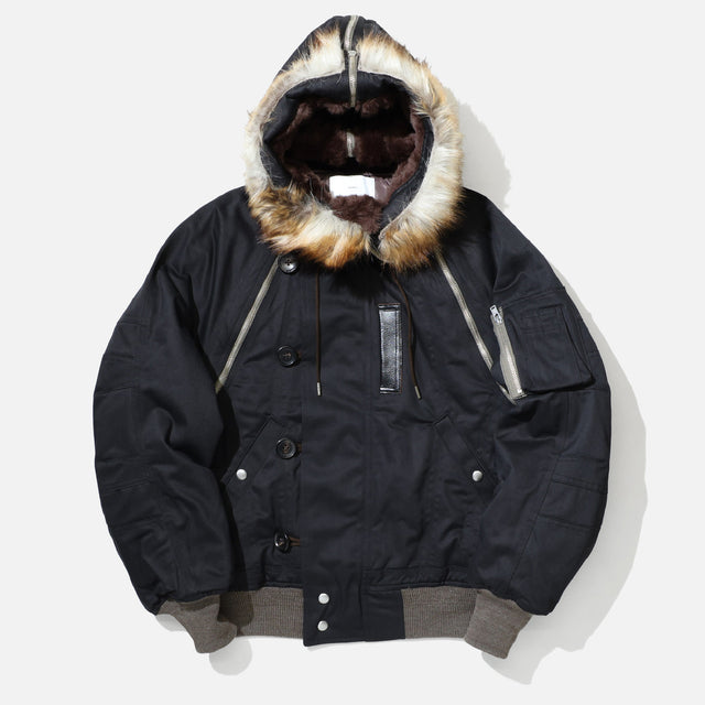N-2 JACKET（BLACK）