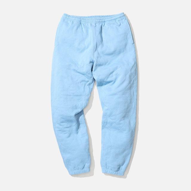 QUILTING SWEAT PANTS（BLUE）