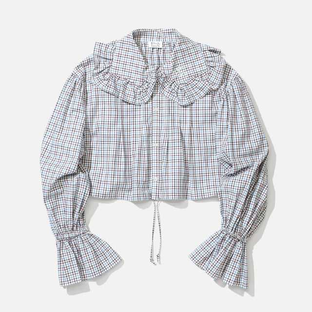 MONOGRAM STITCH SPENCER SHIRT - TATTERSALL （PLAID）