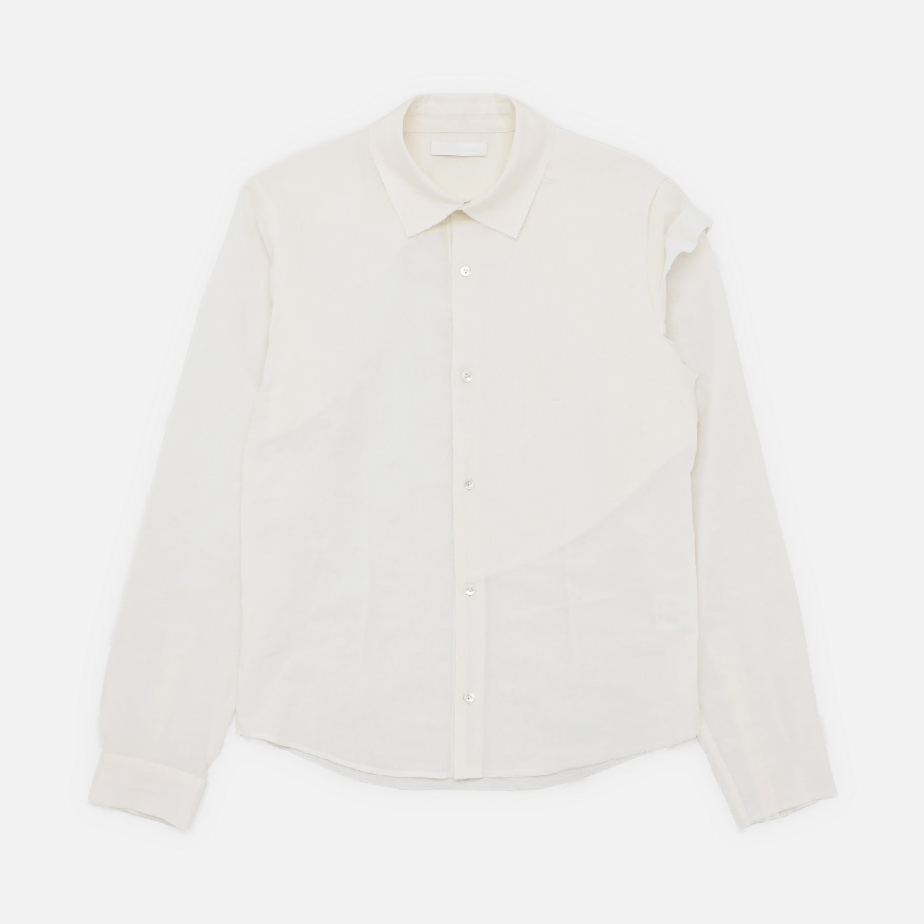 DECONSTRUCTED SHIRTS（WHITE）