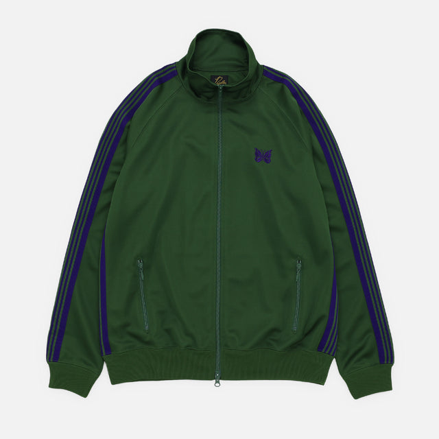 TRACK JACKET - POLY SMOOTH（LVY GREEN）