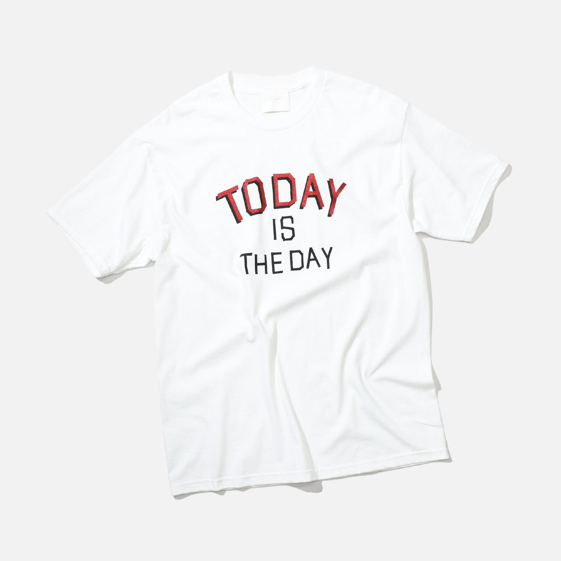 " TODAY " SS TEE（WHITE）