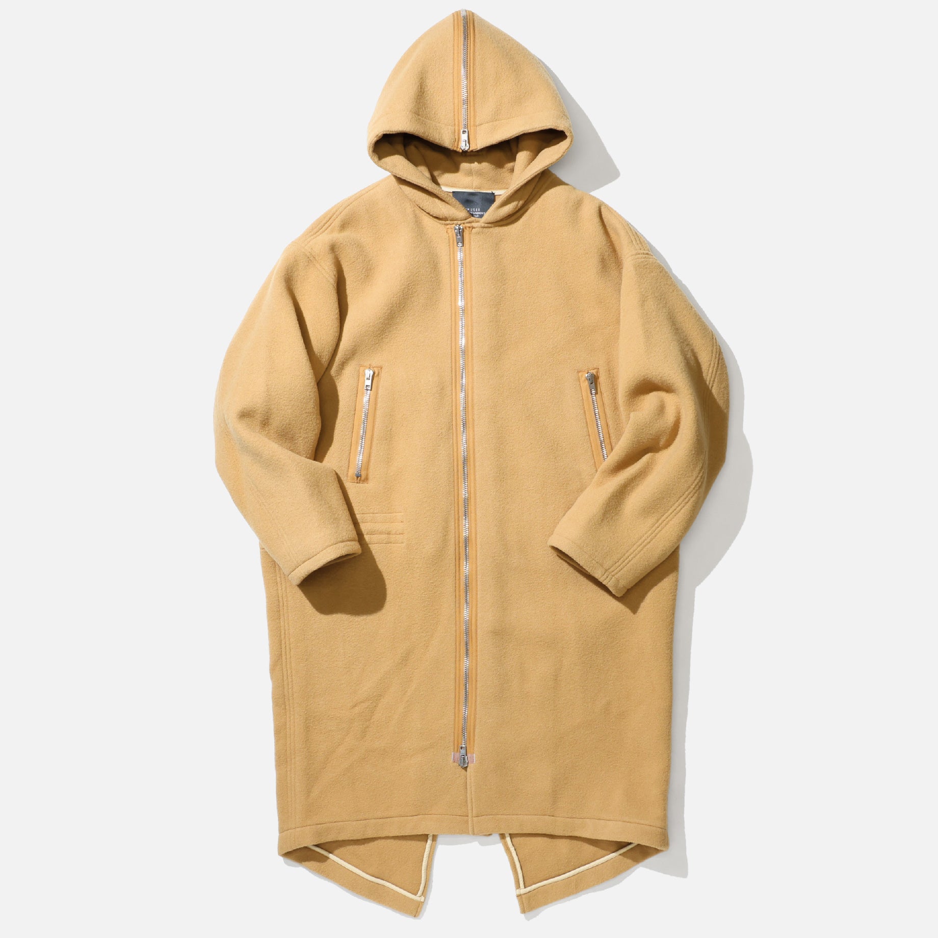 DUFFLE ZIP COAT（BEIGE）