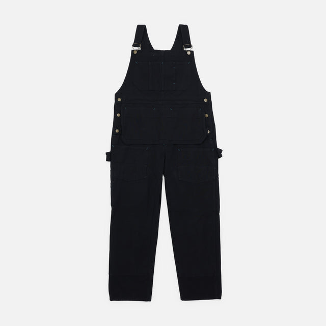 OVERALLS - 10OZ COTTON CANVAS（BLACK）