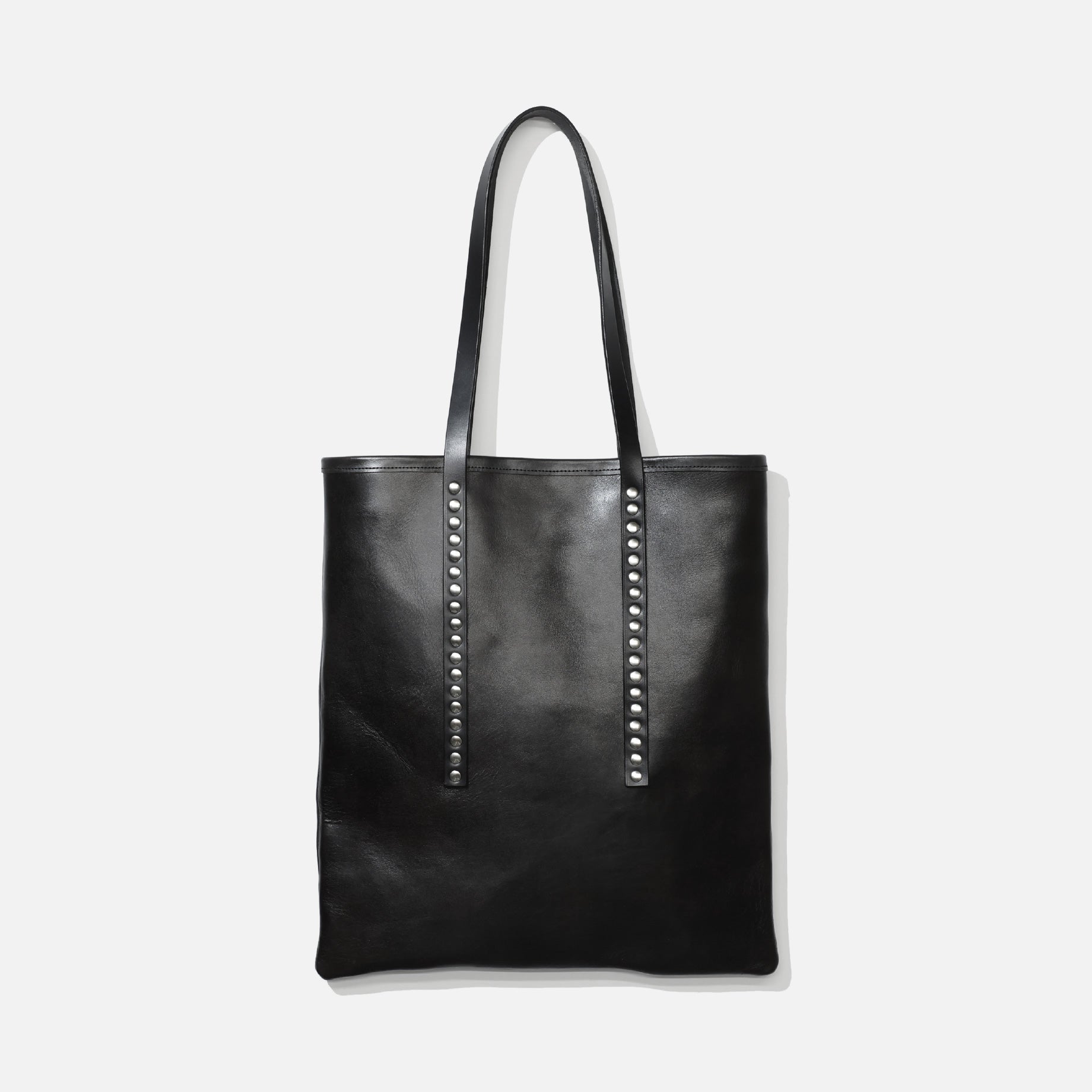 FLAT TOTE（D.BROWN / HANDLE BLACK）