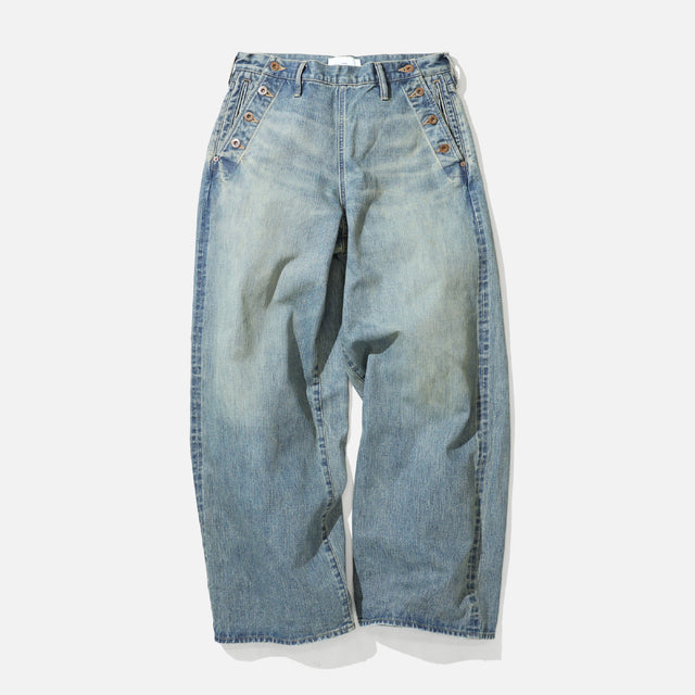 FADED SAILOR DENIM PANTS（FADED INDIGO）