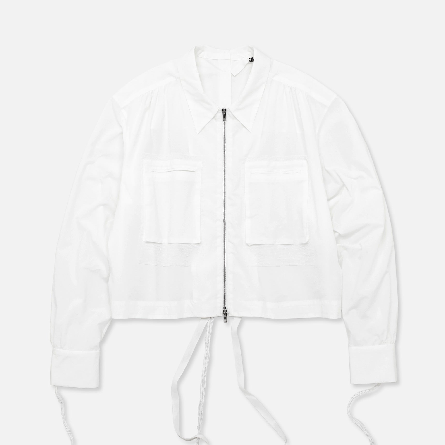 SEPARATE SHIRTS BLOUSON（WHITE）