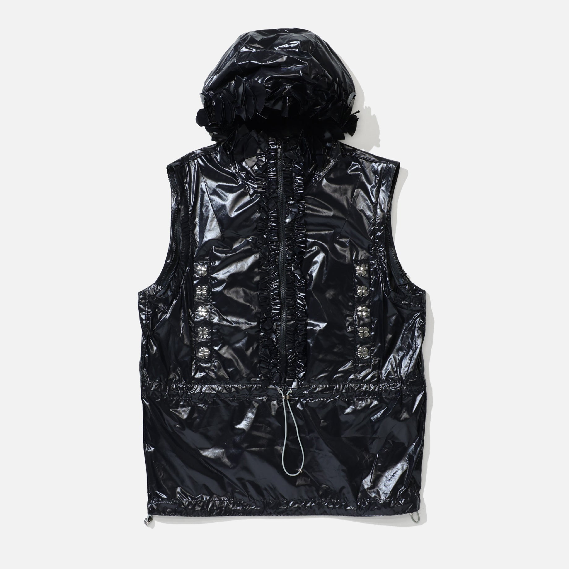SPACY ANORAK （BLACK） – UNEVEN HUB STORE｜想像を超える、人